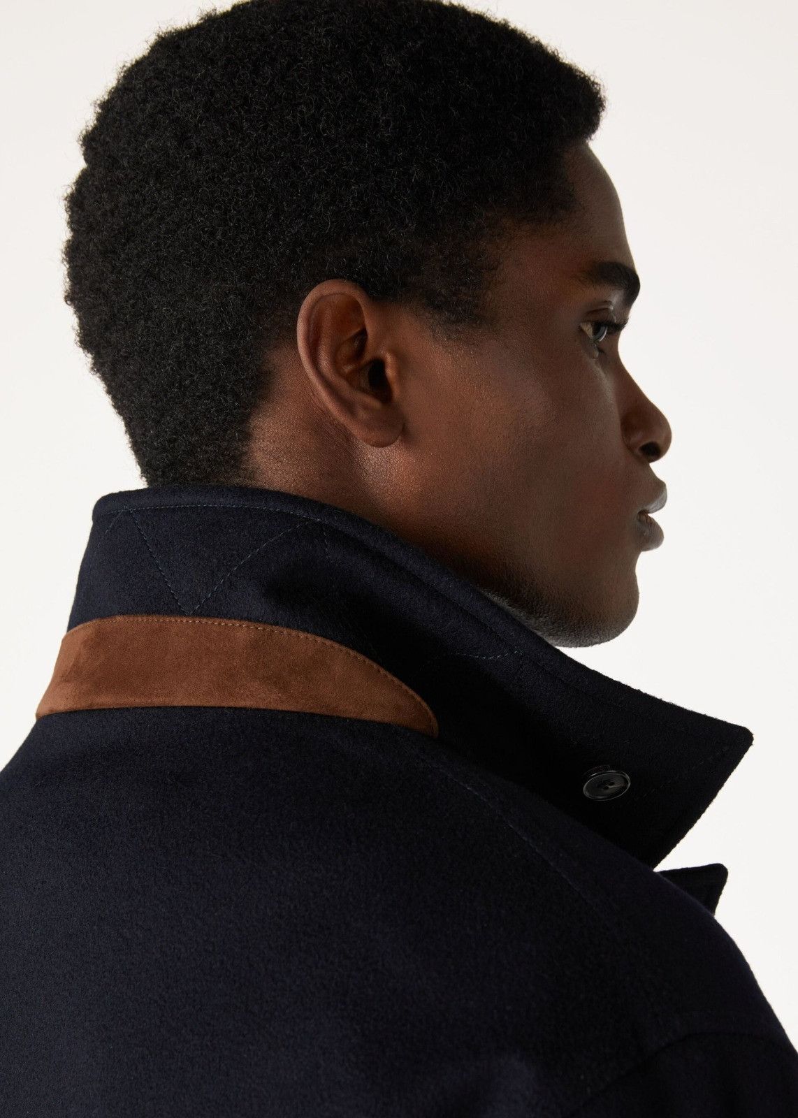 Loro Piana o1srvl11e1124 Ghibli Carcoat in Navy Blue Size US XL / EU 56 / 4 - 6 Thumbnail