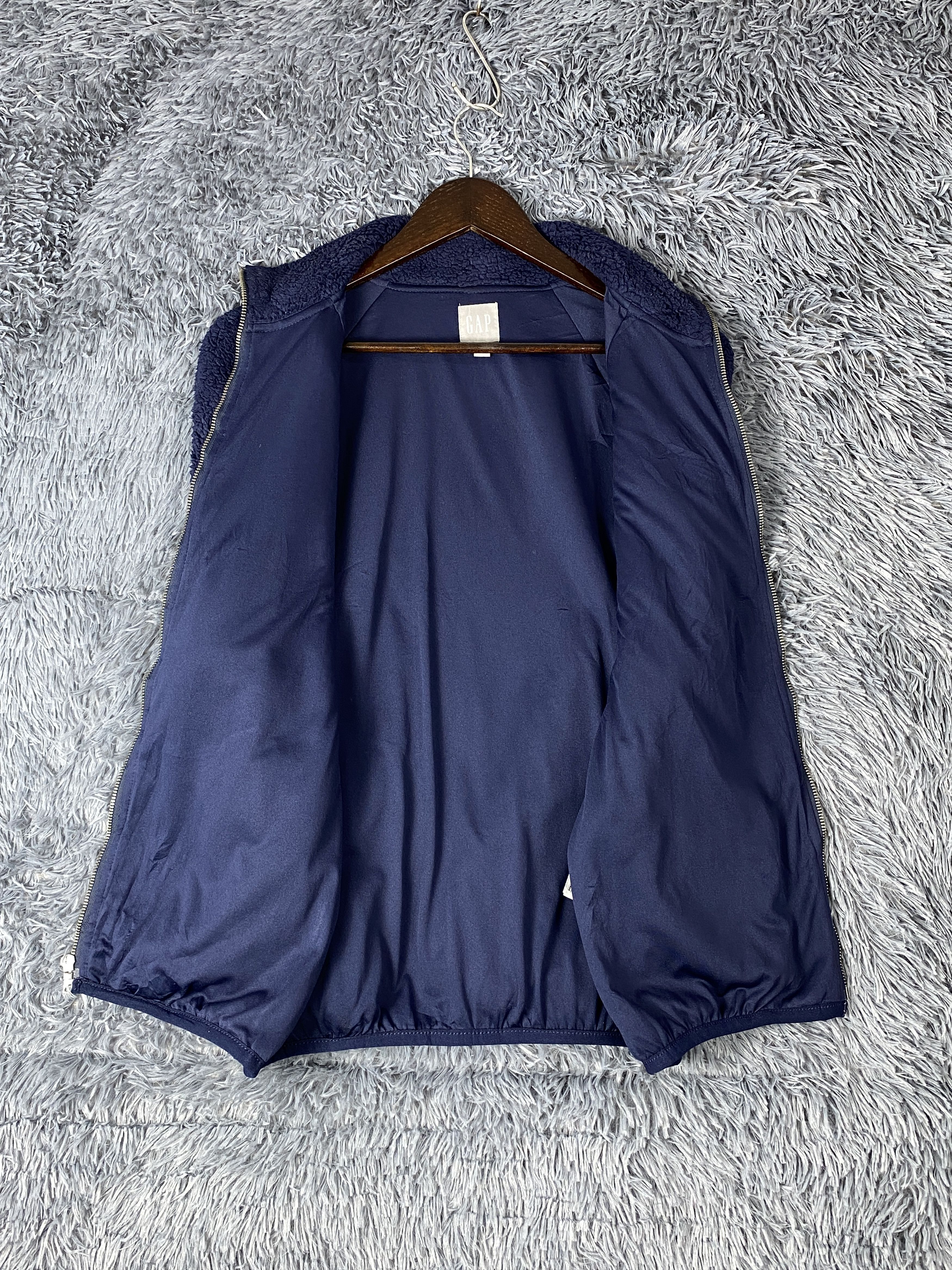 Gap × Vintage Vintage Gap Fleece Zip Up Jacket Size US M / EU 48-50 / 2 - 8 Thumbnail