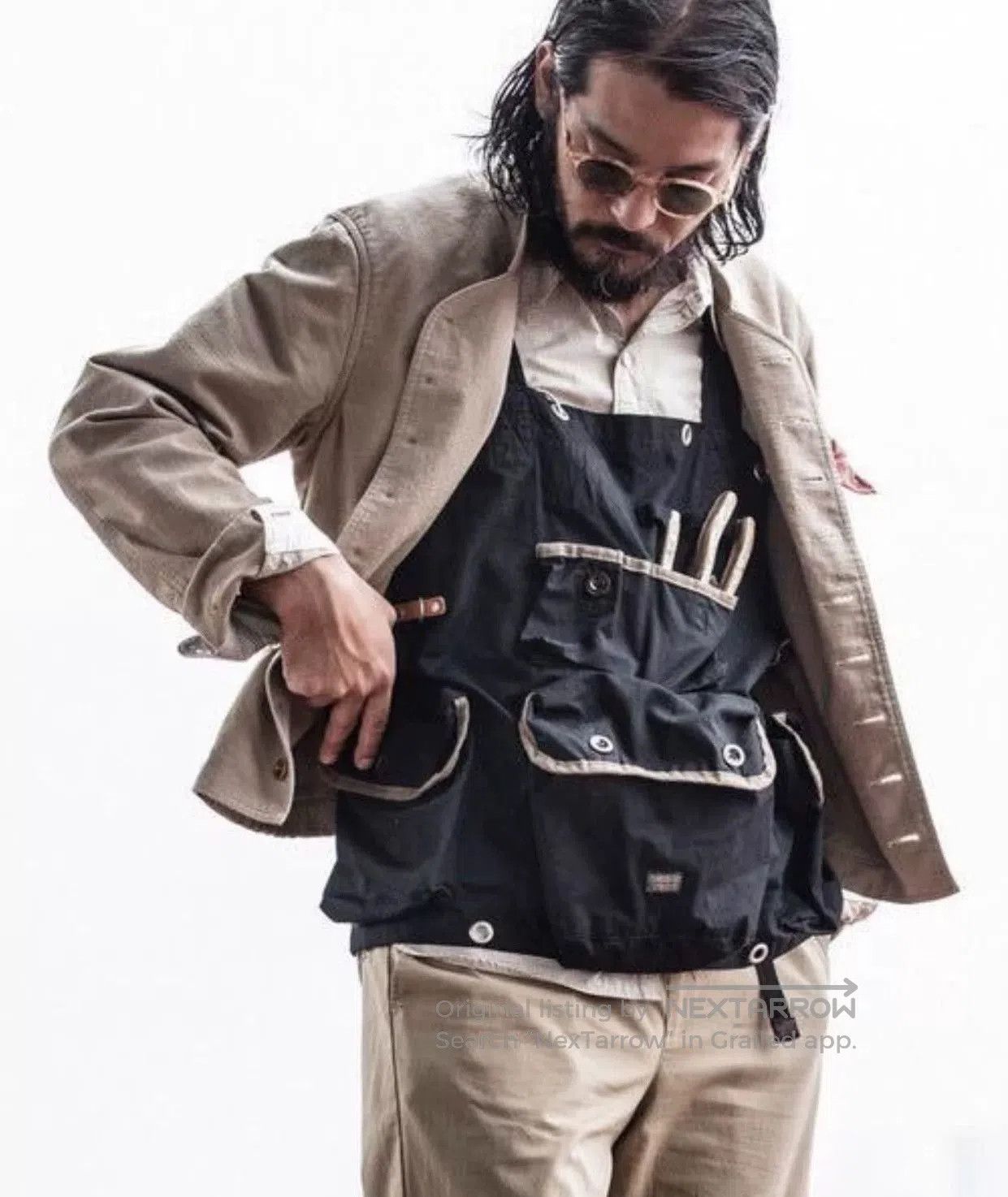 &SONS Versatile Black Camping Vest for Outdoor Use. Size US M / EU 48-50 / 2 - 1 Thumbnail
