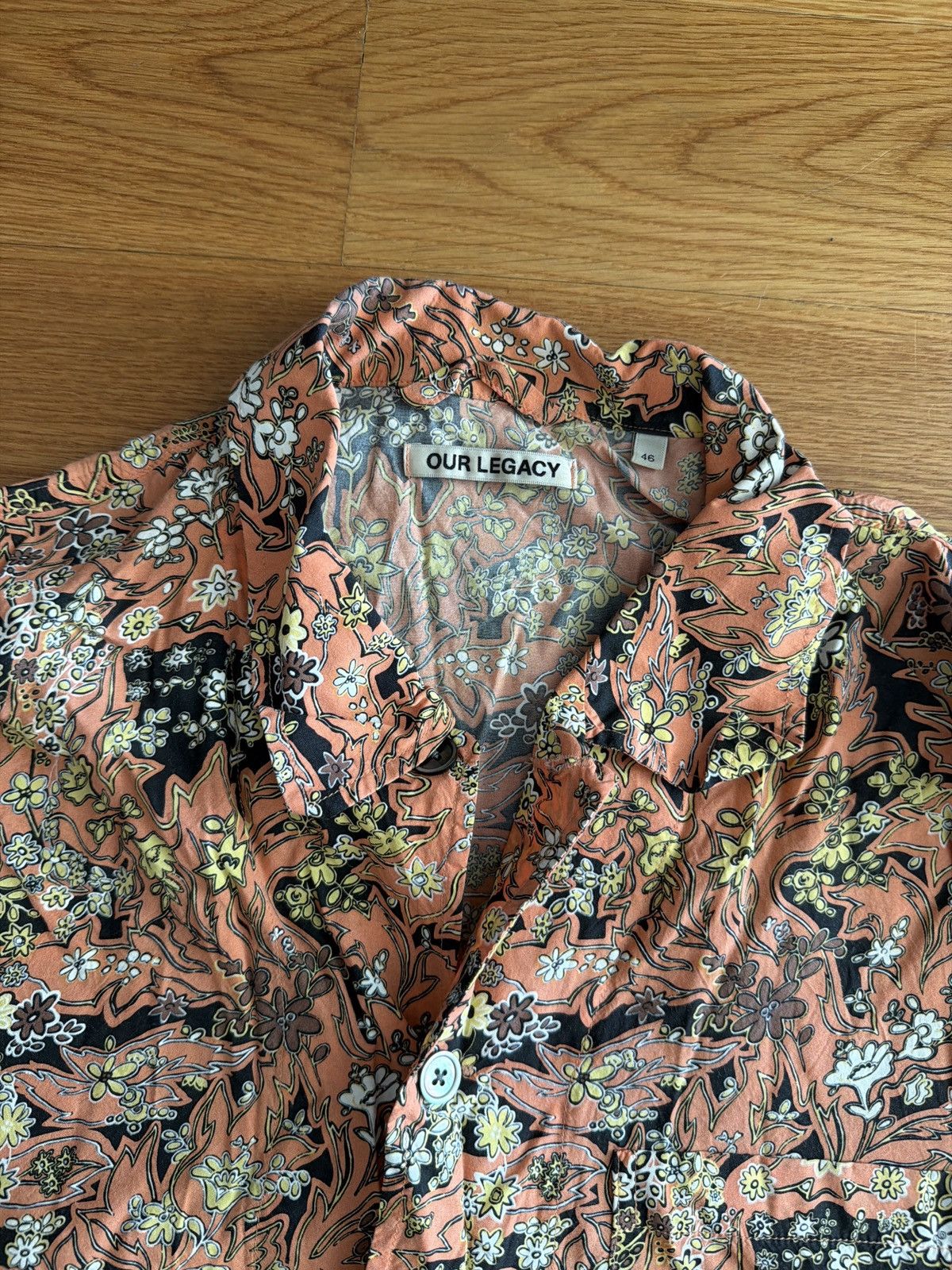Our Legacy Our Legacy Psychedelic Floral Print Size US S / EU 44-46 / 1 - 2 Thumbnail