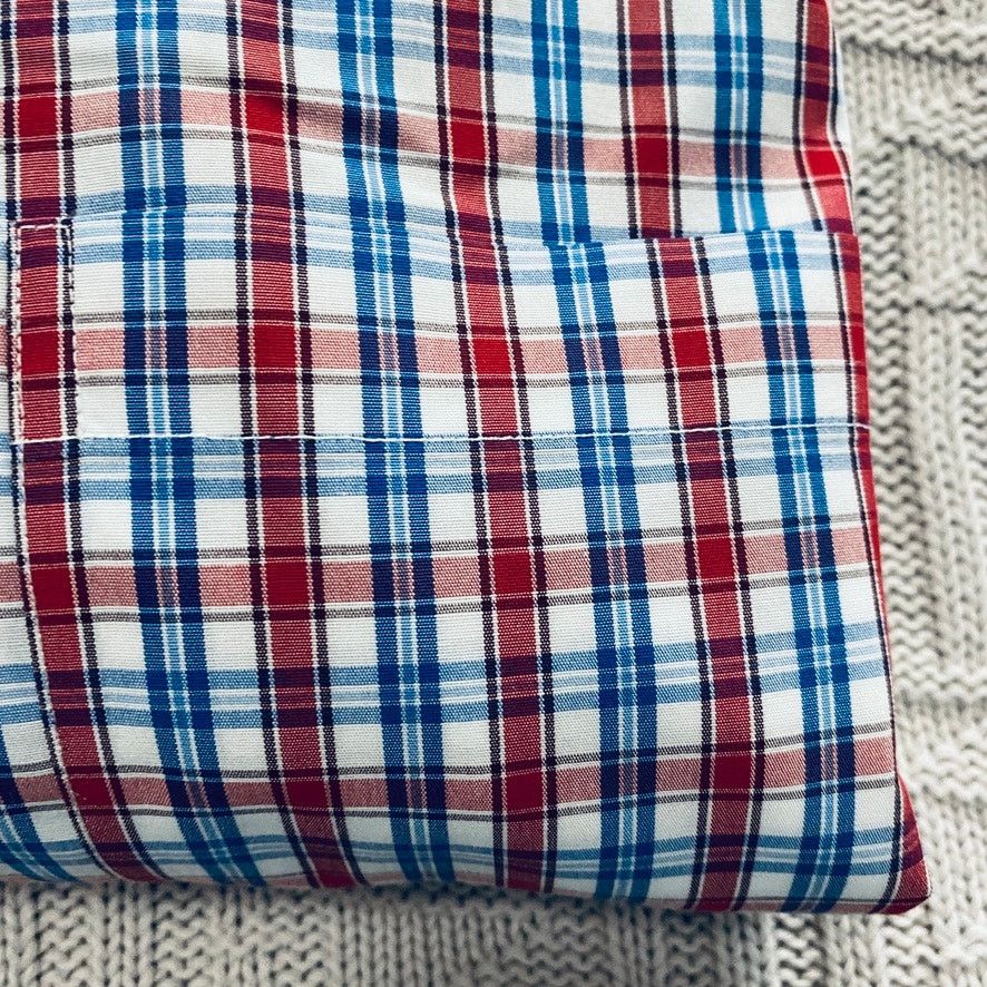 Brooks Brothers Brooks Brothers red and blue plaid button down Size US L / EU 52-54 / 3 - 5 Thumbnail