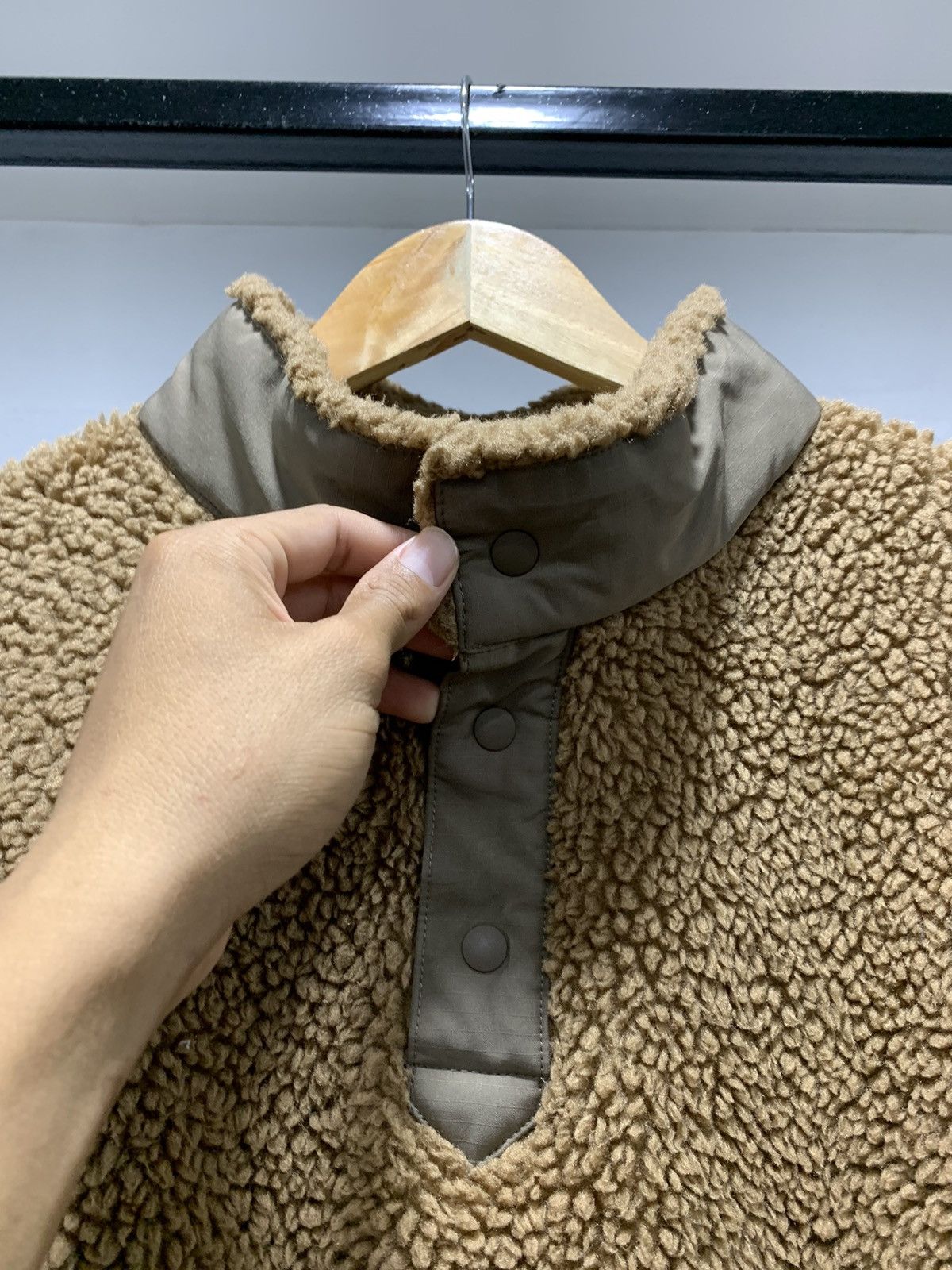 White Mountaineering White Mountaineering Fleece Sweater Size US XL / EU 56 / 4 - 6 Thumbnail
