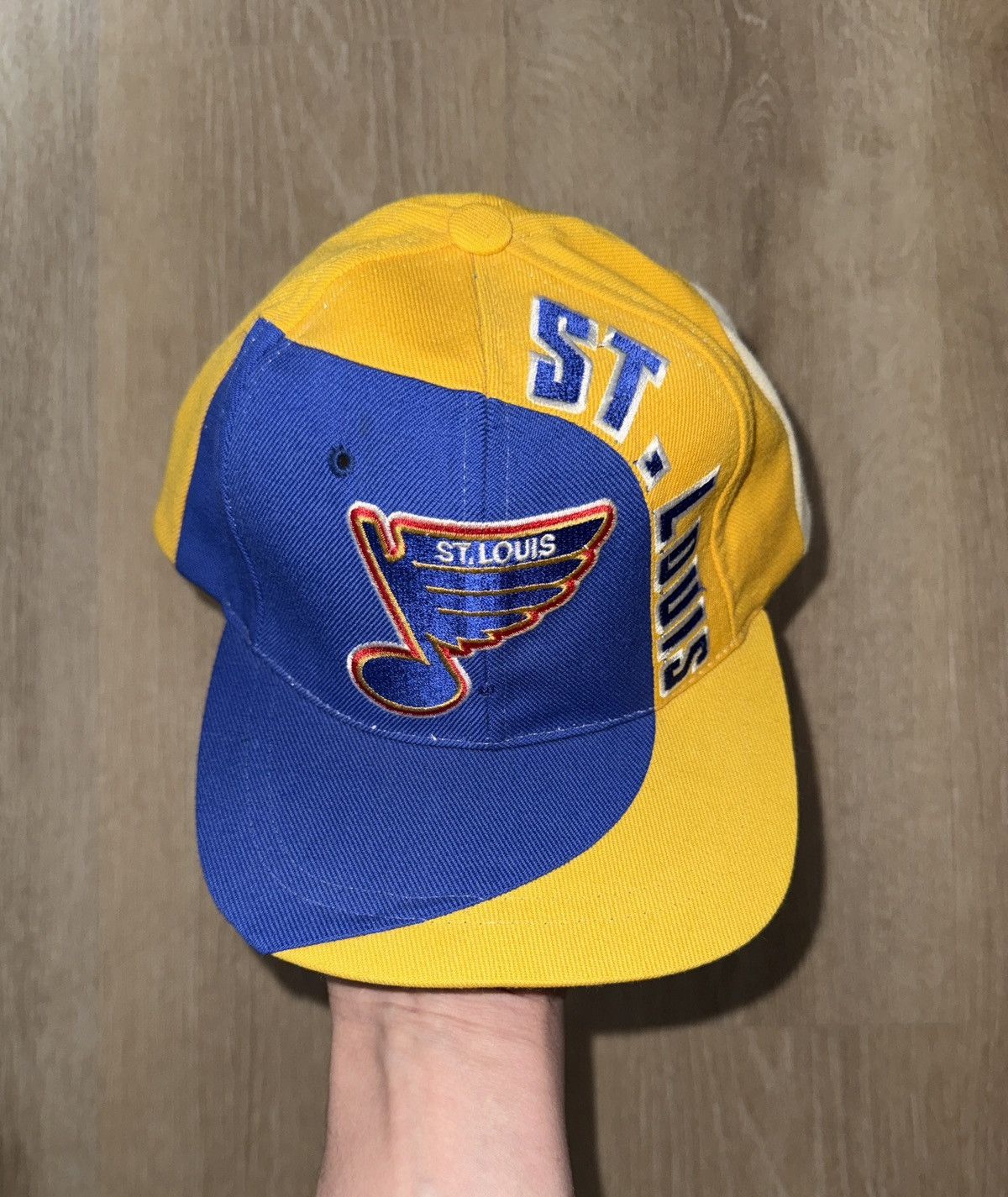American Needle Vintage St. Louis Blues American Needle Swirl SnapBack Hat Size ONE SIZE - 2 Thumbnail