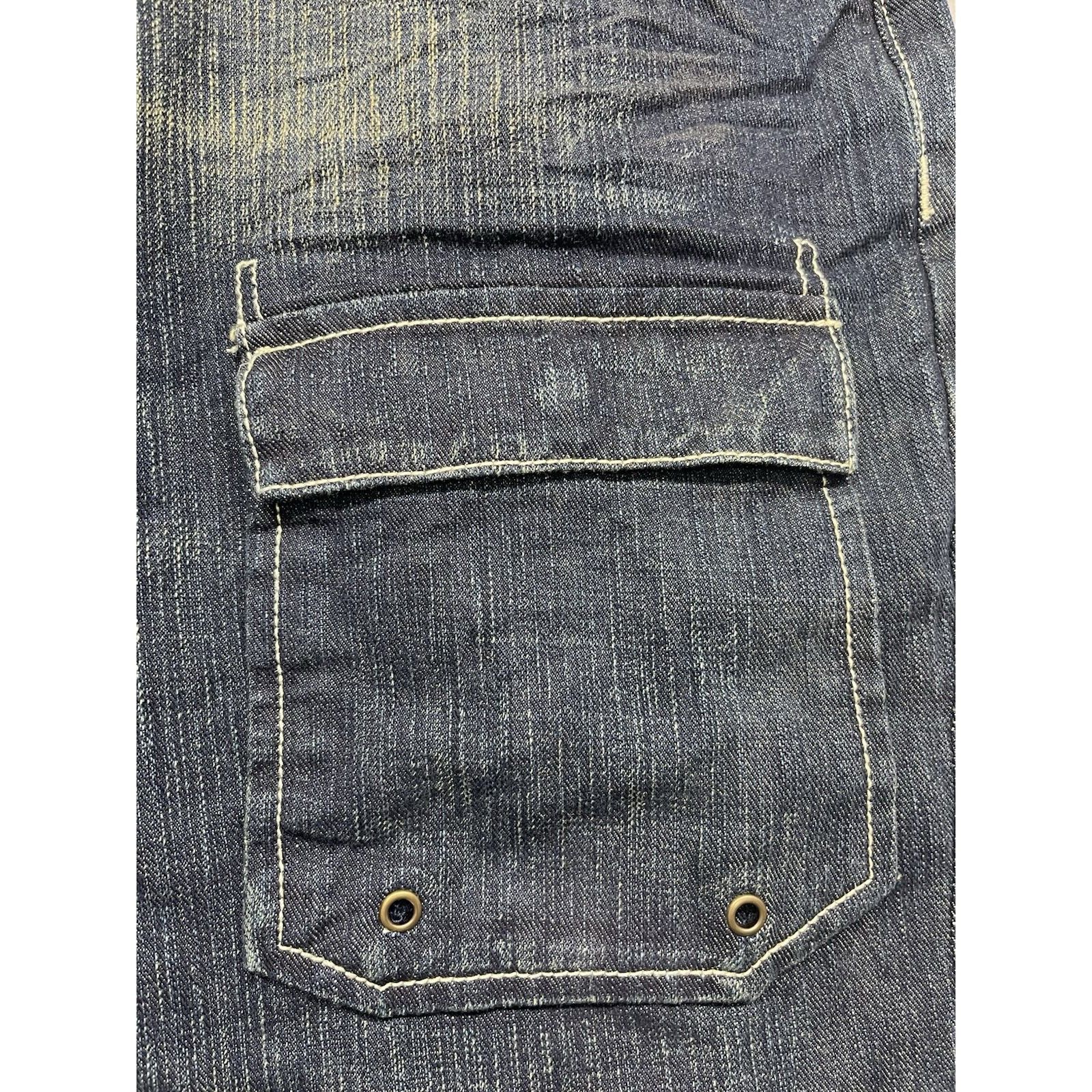 Enyce VTG Y2K Enyce Eagle Bomber Embroidery Jeans 40x32 Hip Hop Ba Size US 40 / EU 56 - 6 Thumbnail
