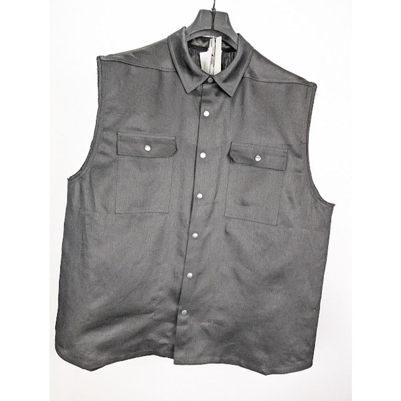 Rick Owens o1rshd1 Jumbo Sl Outershirt in Black Size US XL / EU 56 / 4 - 2 Thumbnail