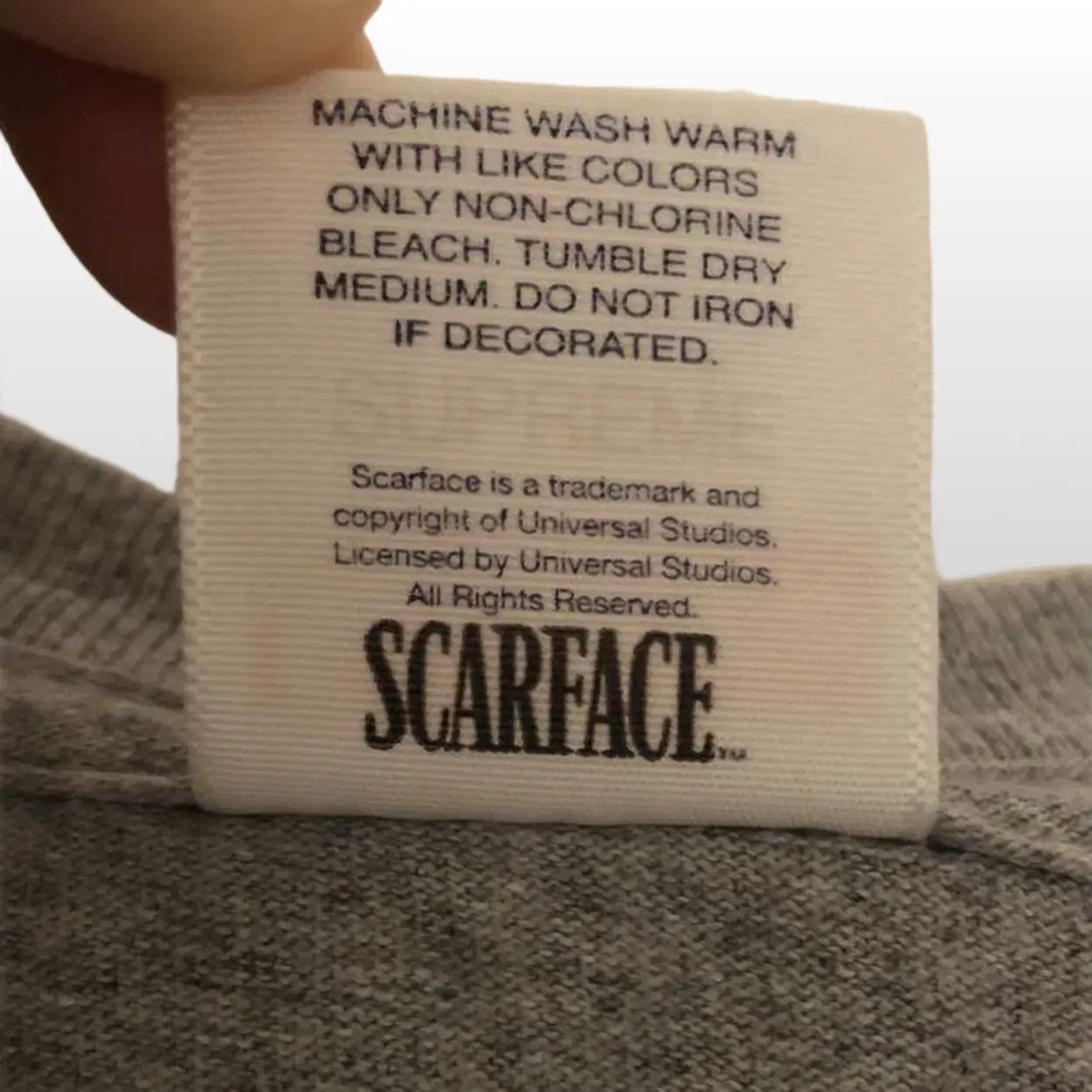Supreme Supreme Scarface Split Tee FW17 Size US M / EU 48-50 / 2 - 6 Thumbnail
