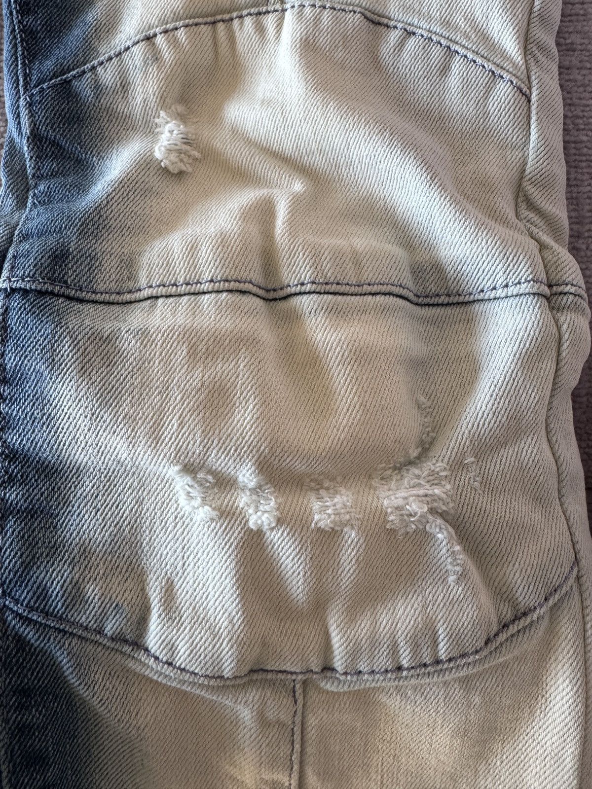 Pierre Balmain Pierre Balmain „Bleached Biker Jeans“ Size US 29 - 8 Thumbnail