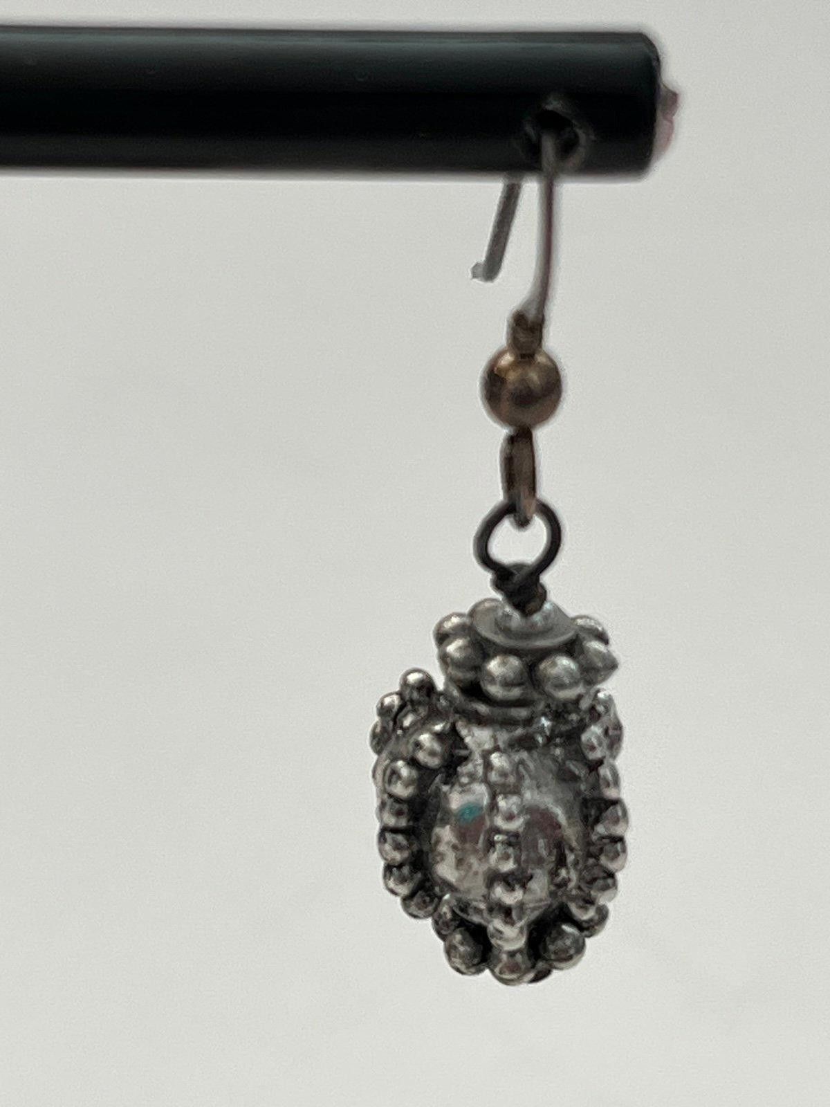 Other Ganesha drop dangle earrings, silver-plated materials Size ONE SIZE - 3 Thumbnail