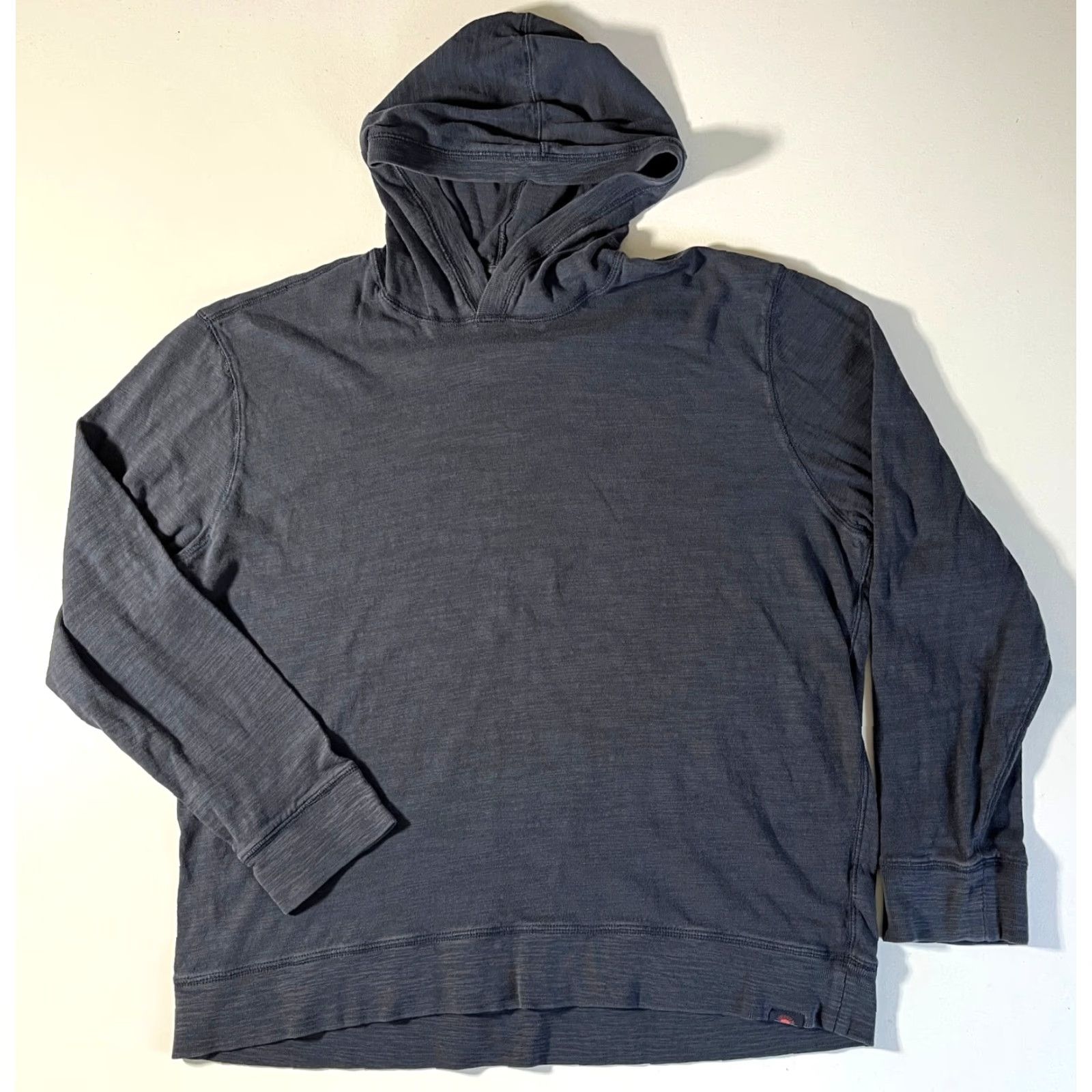 Faherty VINTAGE Faherty Men’s Sunwashed Midweight Organic Hoodie - Blue Nights 2XL Hoodie Mens City Classic 90s Size US XXL / EU 58 / 5 - 5 Thumbnail