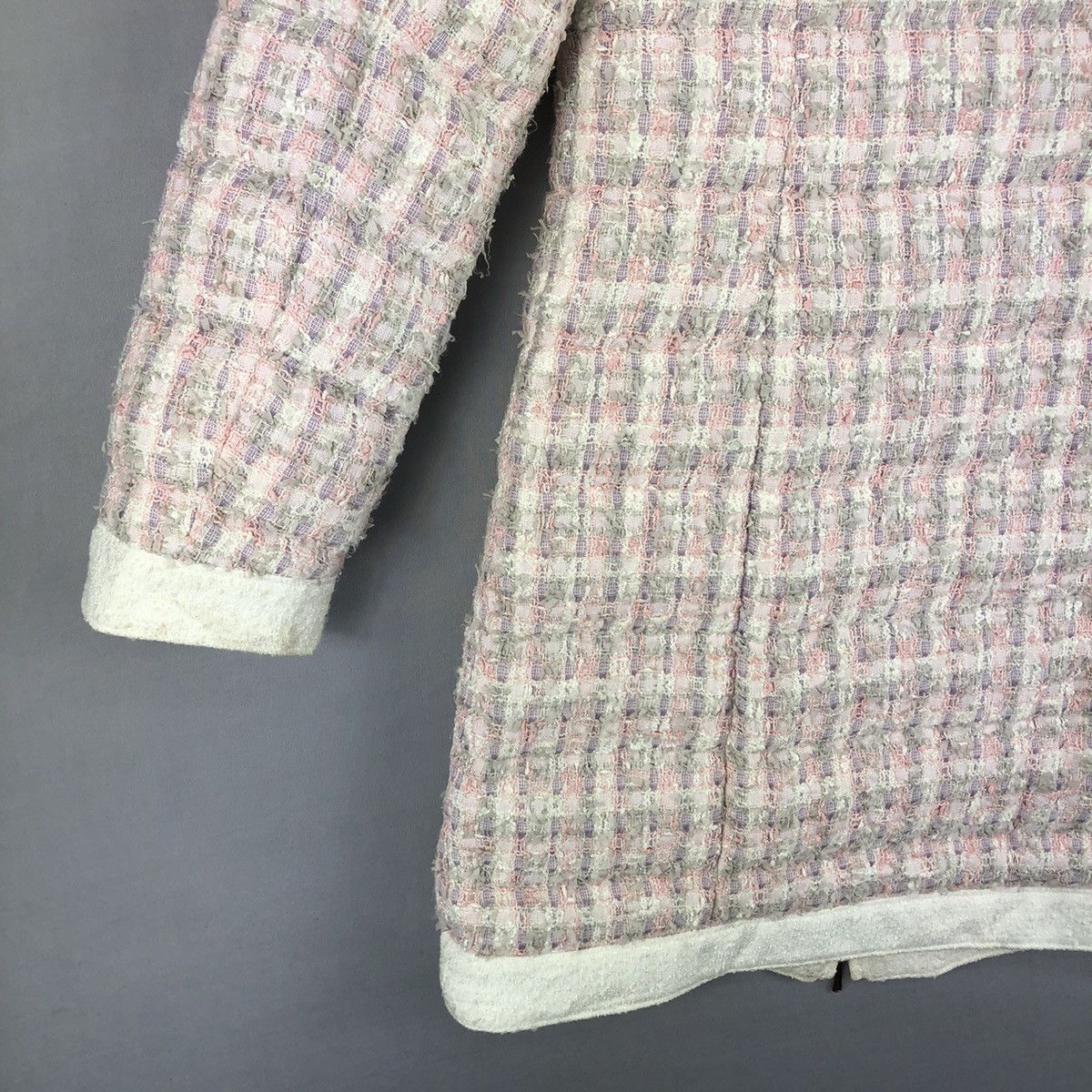 Japanese Brand Vintage Women Tweed Jacket G-Dragon Style by Rady Size XXS / US 00 / IT 34 - 6 Thumbnail