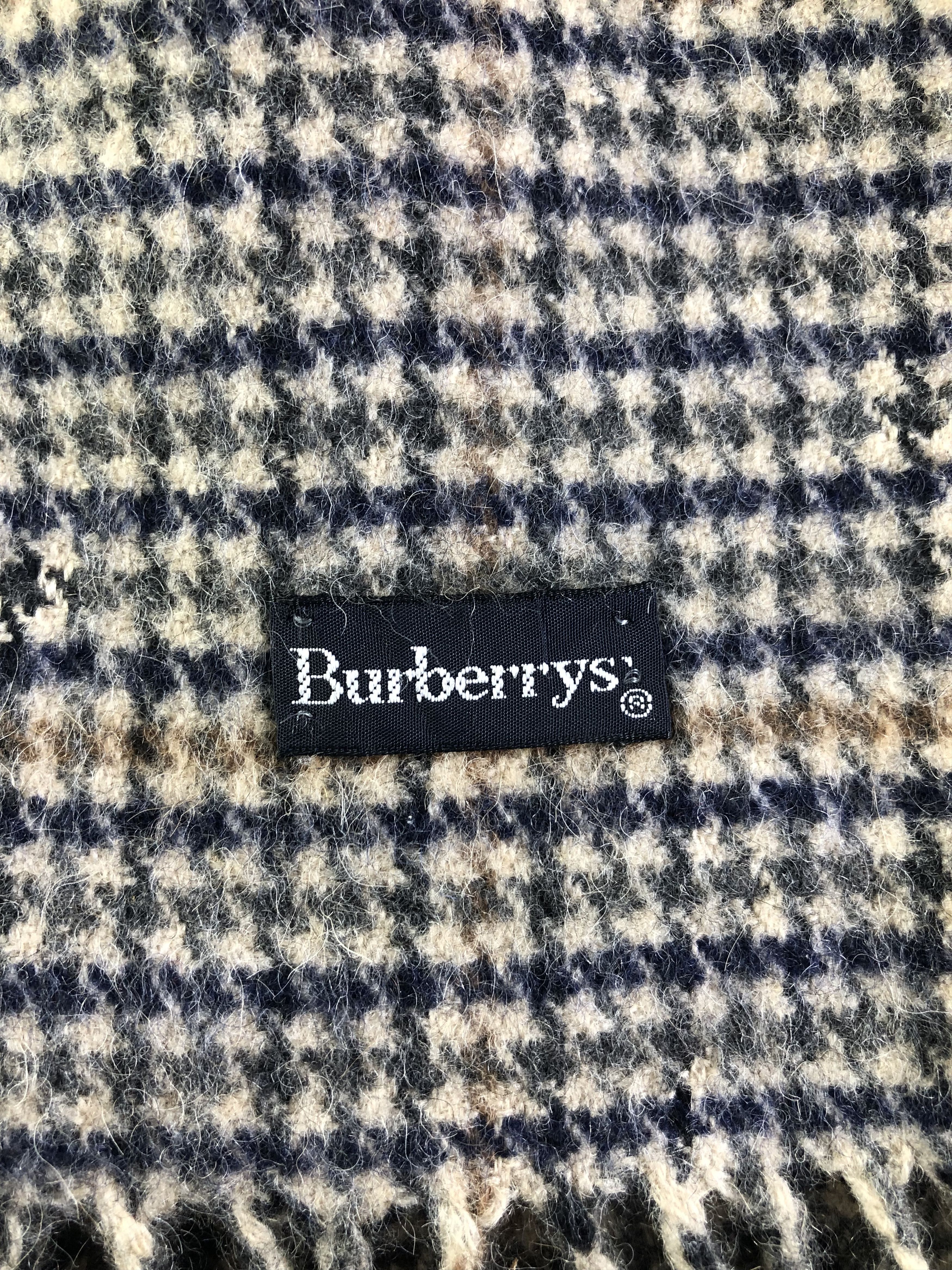 Burberry Burberry Wool Scarf / Muffler / Neckwear SS1306 Size ONE SIZE - 11 Thumbnail