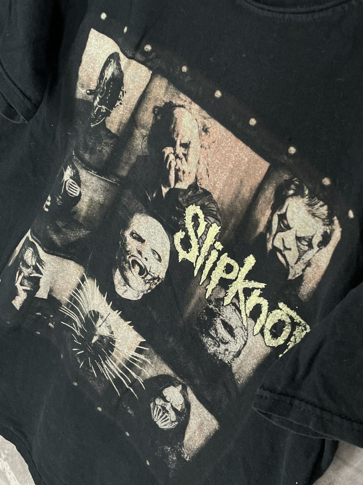 Band Tees × Slipknot × Vintage Slipknot band vintage distressed Punk logo t-shirt 00s Size US M / EU 48-50 / 2 - 7 Thumbnail