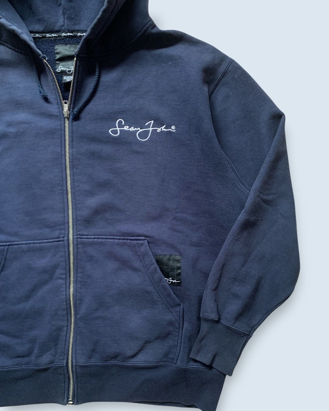 Sean John XL Vintage 90s / Y2K Sean John Embroided Oversize Hoodie Size US XL / EU 56 / 4 - 3 Thumbnail