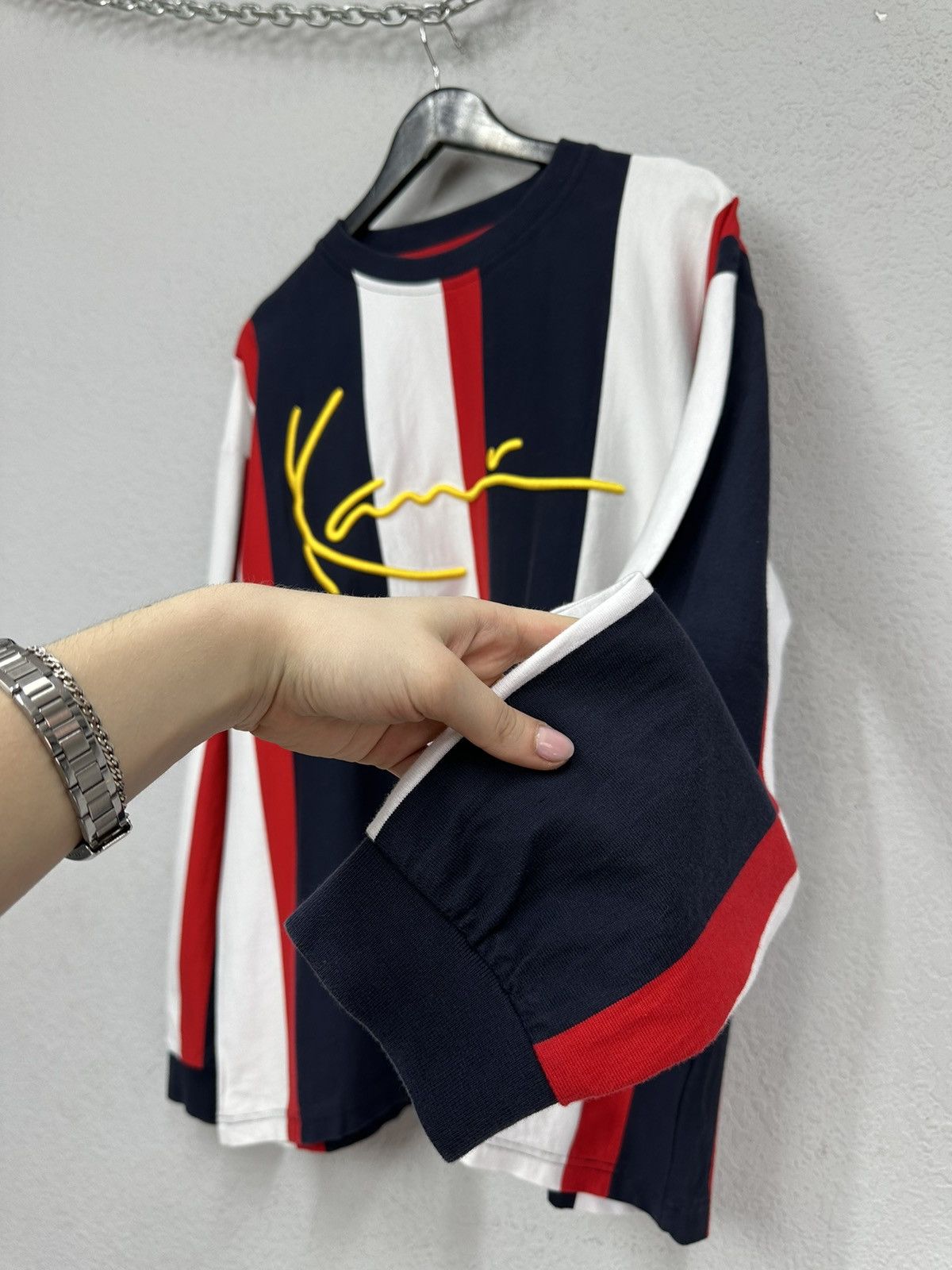 Karl Kani Vintage Karl Kani Long Sleeve Hoodie Y2k Streetwear Japanese Size US L / EU 52-54 / 3 - 6 Thumbnail