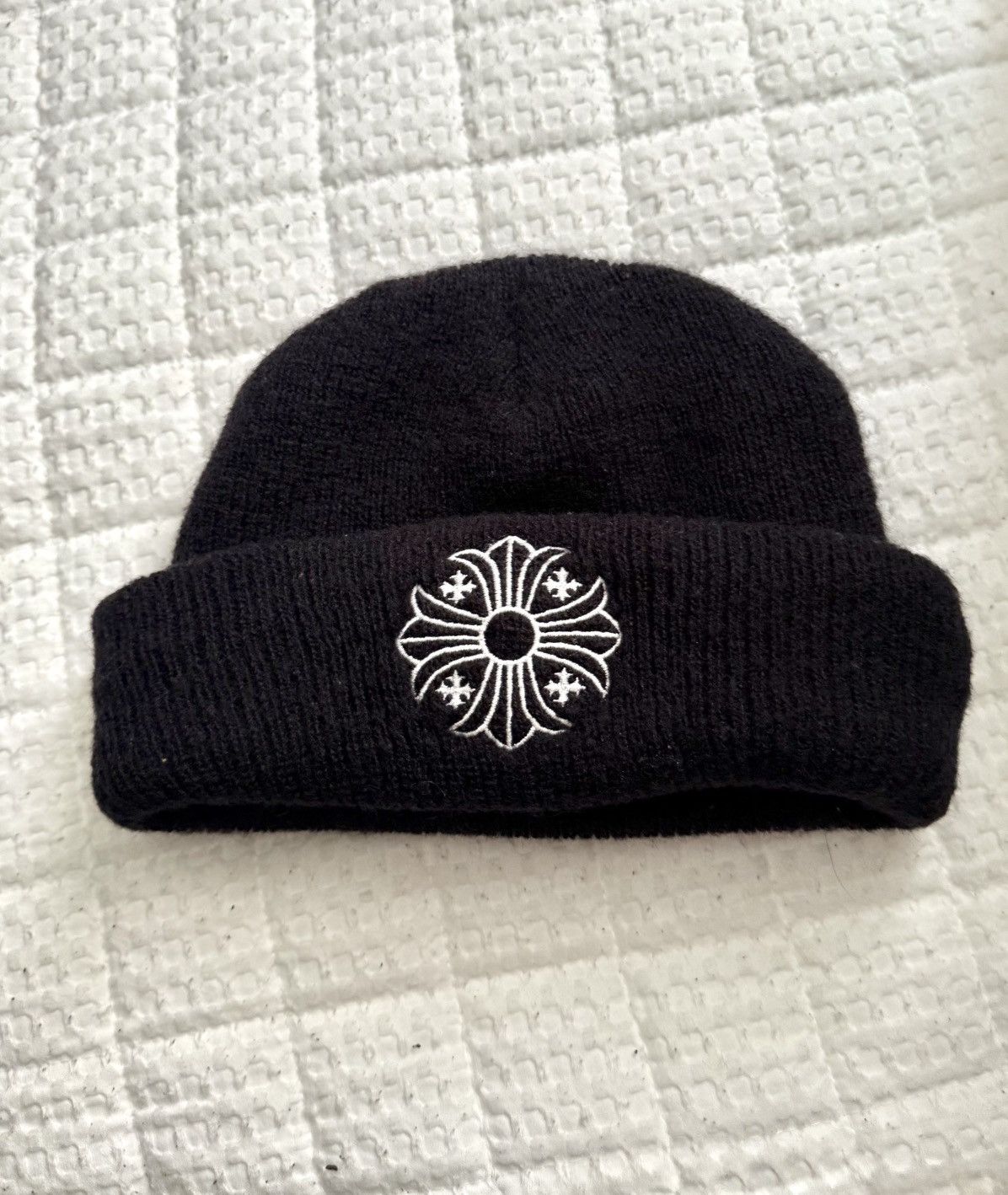 Chrome Hearts Chrome Hearts Skull Cross Beanie Size ONE SIZE - 1 Thumbnail