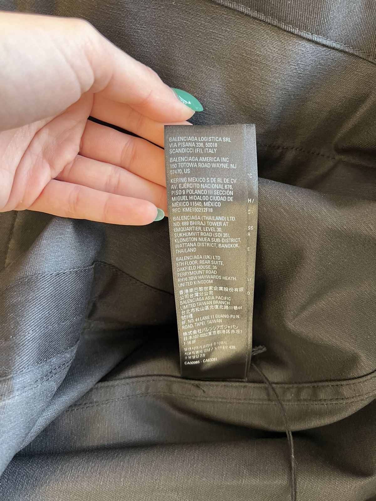 Balenciaga Balenciaga Long-Sleeved Cargo Jacket Size US M / EU 48-50 / 2 - 17 Thumbnail