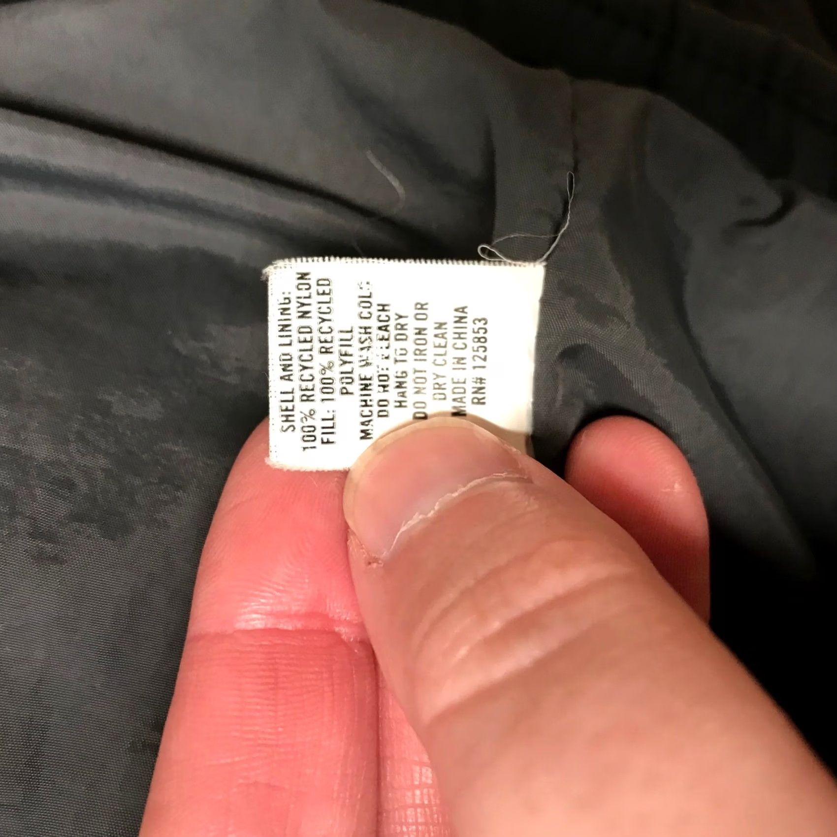 Taylor Stitch Taylor Stitch Mens Black Quilted Puffer Jacket Recycled Nylon Full Zip Size 38 Size US XXS / EU 40 - 8 Thumbnail