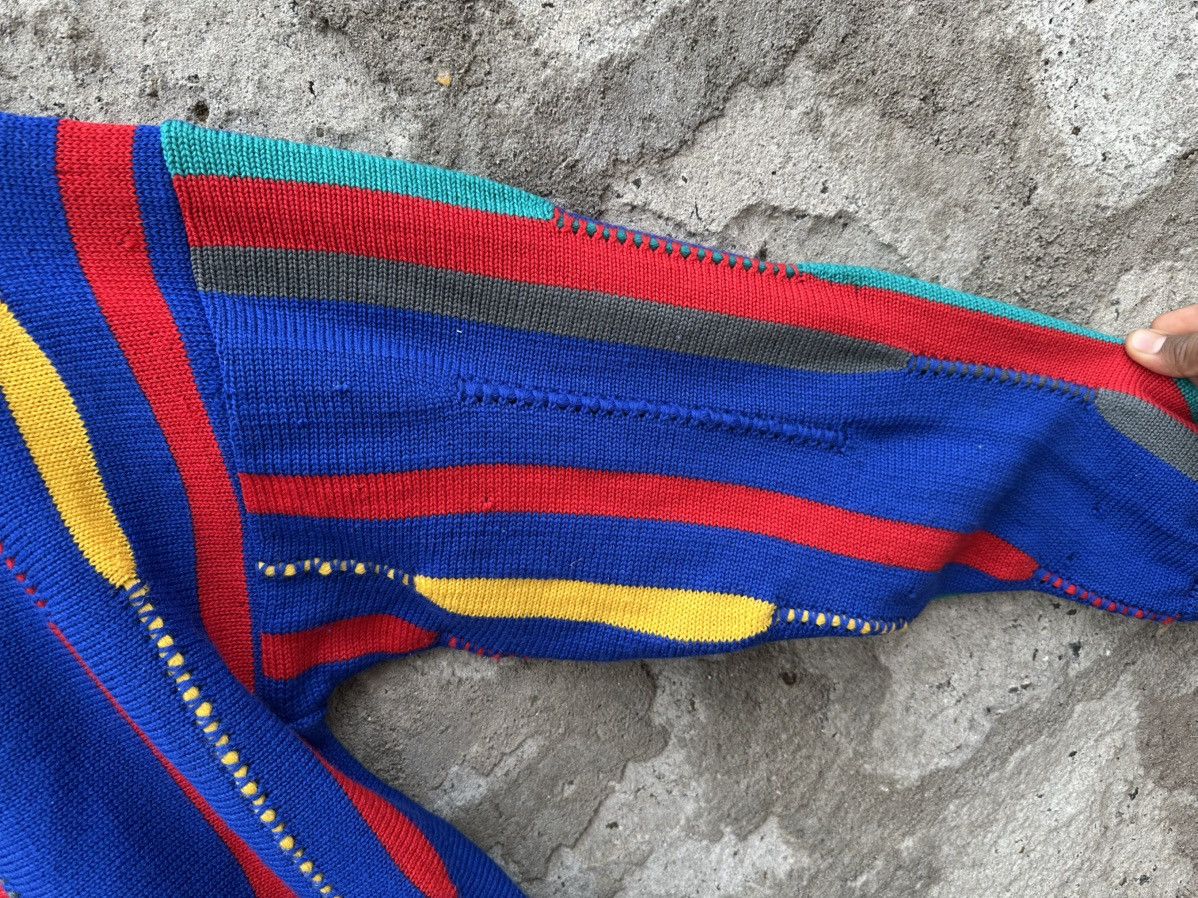 Coogi × Vintage Vintage 90s Coogi Australia Pure Wool Striped Sweater Size US L / EU 52-54 / 3 - 6 Thumbnail