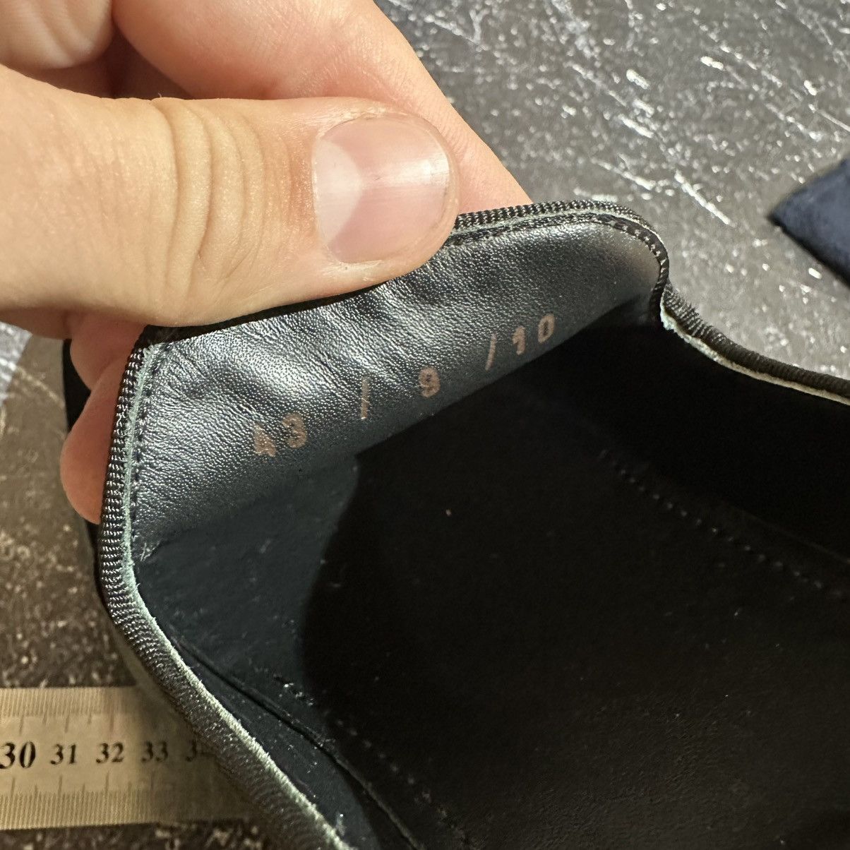 Suitsupply SUITSUPPLY - Men’s Velour Black Formal Shoes Size 43EU Size US 9 / EU 42 - 13 Thumbnail