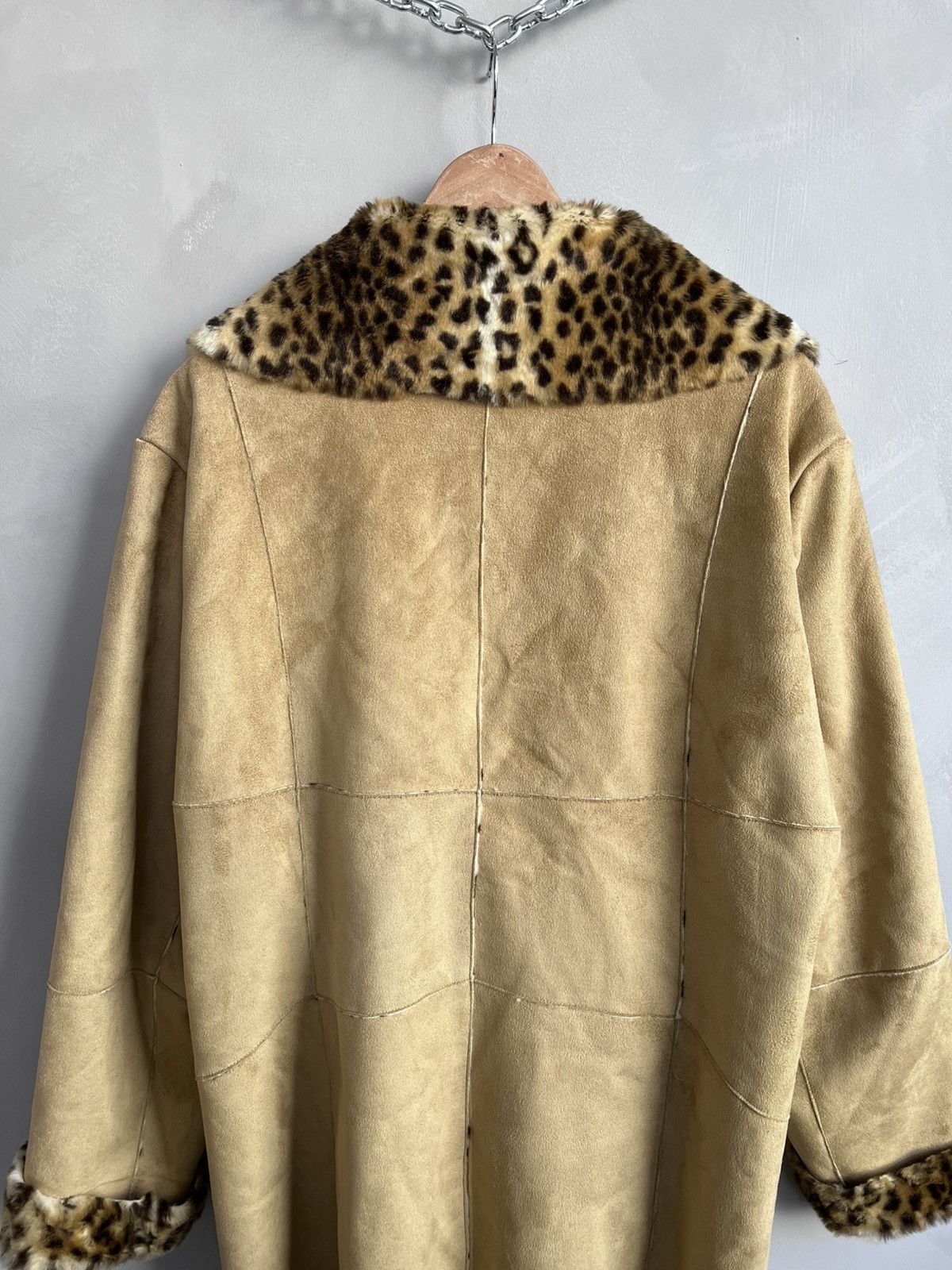 Hysteric Glamour × If Six Was Nine × Le Grande Bleu (L.G.B.) VTG LGB If Six Was Nine Style FAUX FUZZY Fur COAT Jacket Size US L / EU 52-54 / 3 - 13 Thumbnail