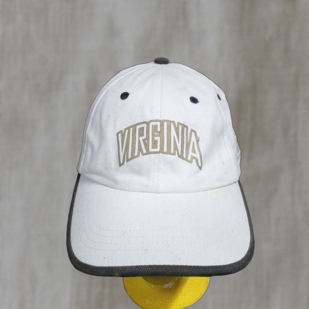 Vintage Vintage White Baseball Cap Hat Unisex Adjustable Strapback Adult Size ONE SIZE - 1 Thumbnail