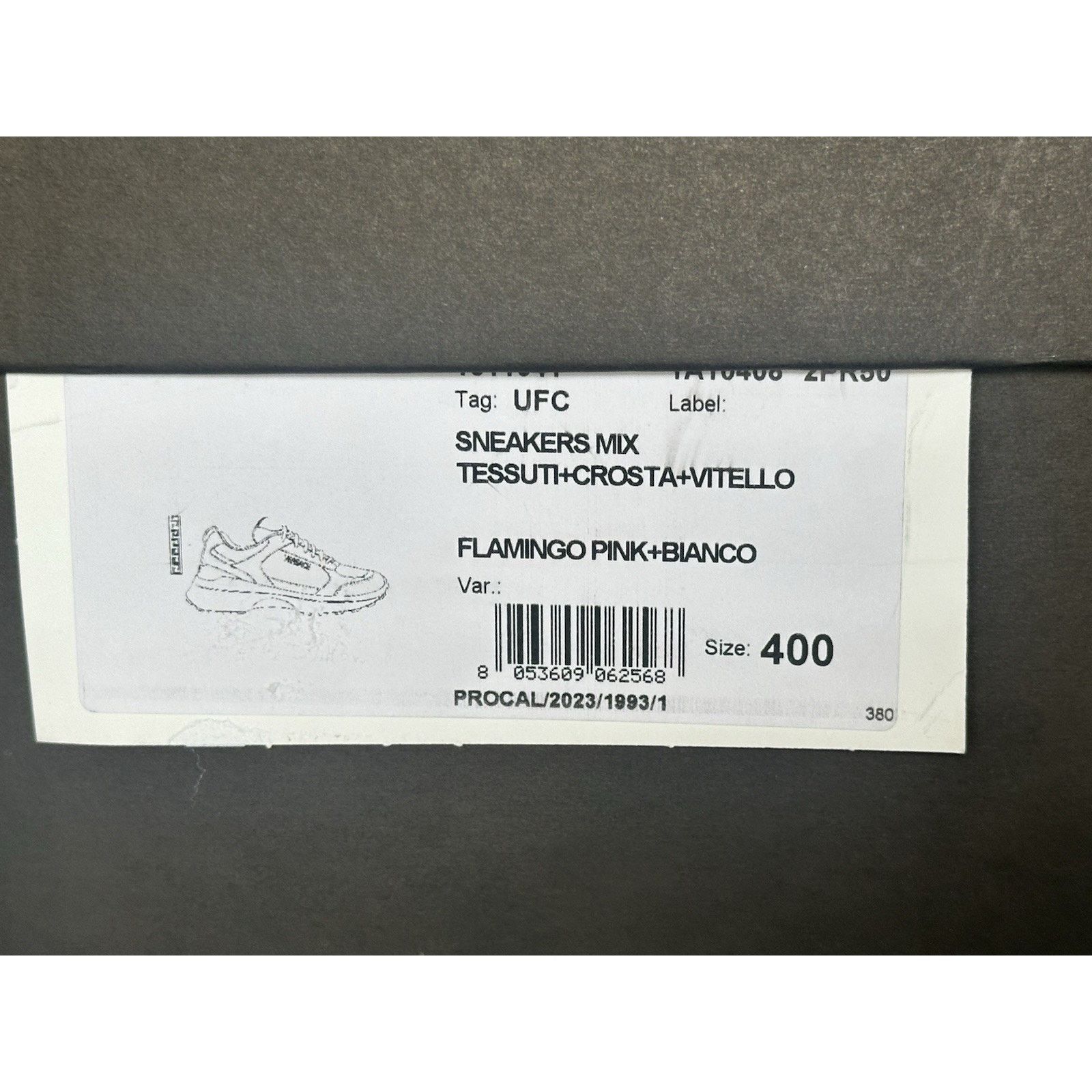 Versace Versace Low Top Womens Pink Sneakers 10 US 1011941 Size US 10 / IT 40 - 14 Thumbnail