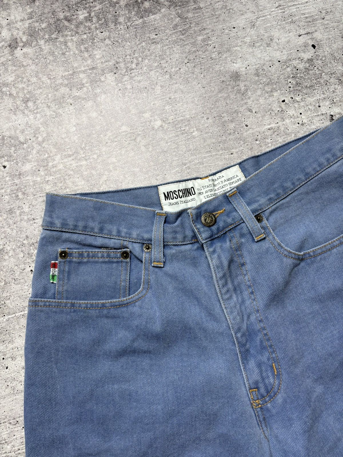 Moschino Moschino Vintage Baggy Shorts Size US 33 - 7 Thumbnail
