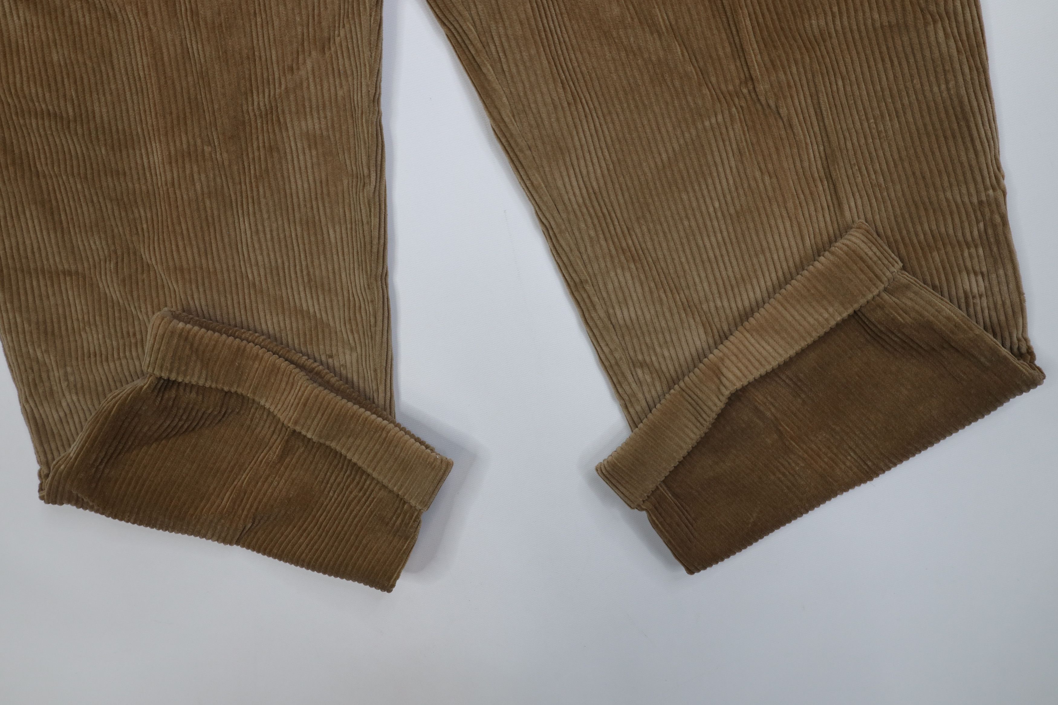 Vintage Vintage 90s Streetwear Relaxed Wide Leg Corduroy Chino Pants Size US 38 / EU 54 - 5 Thumbnail