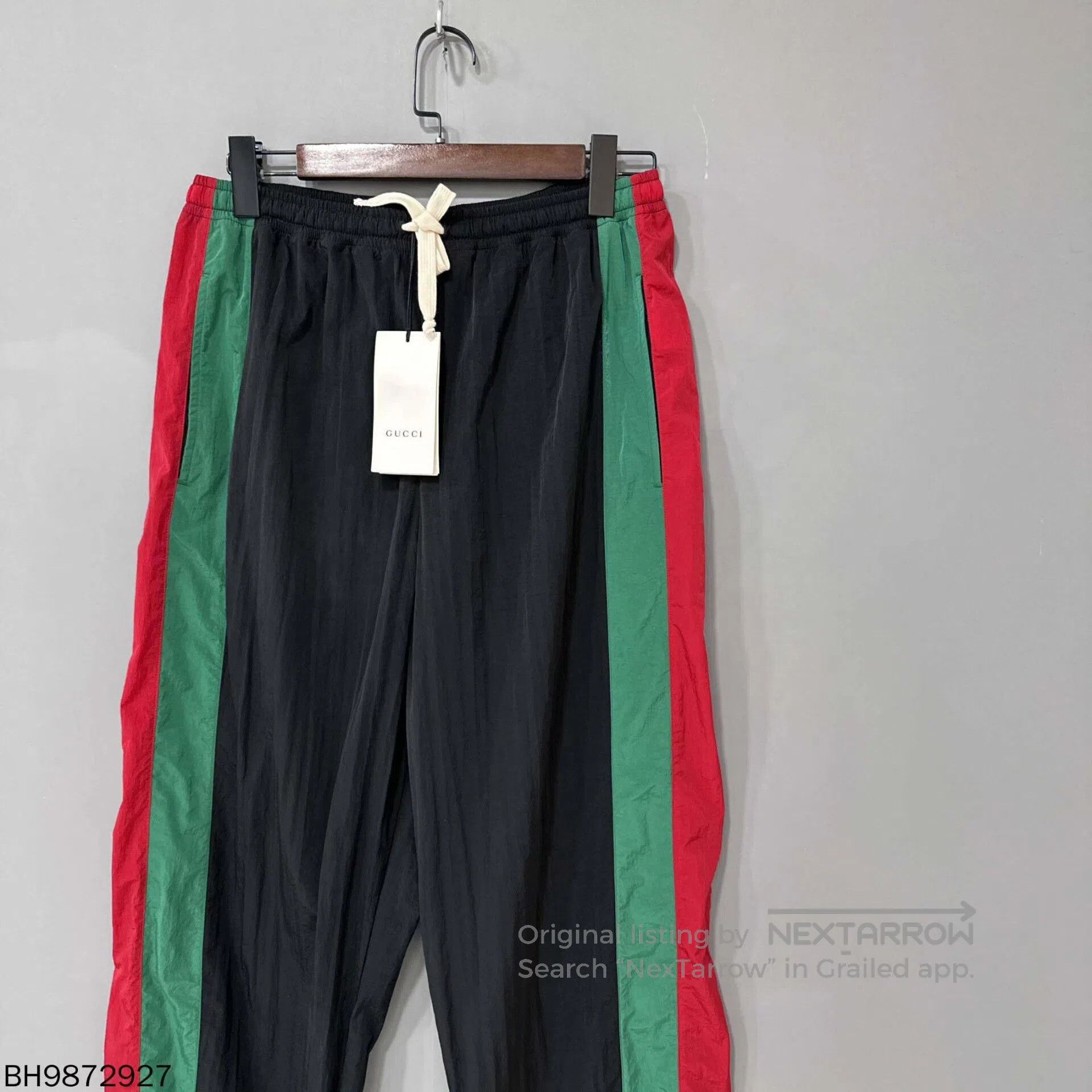 Gucci embroidered logo striped casual pants. Size US 30 / EU 46 - 5 Thumbnail