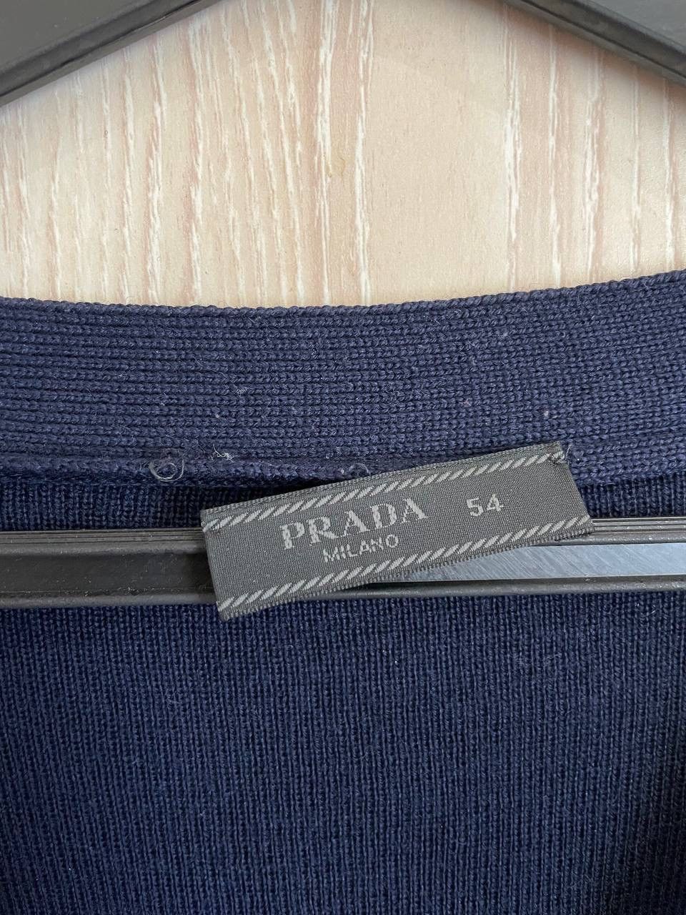 Prada Wool Cardigan Prada Nylon Size US L / EU 52-54 / 3 - 19 Thumbnail