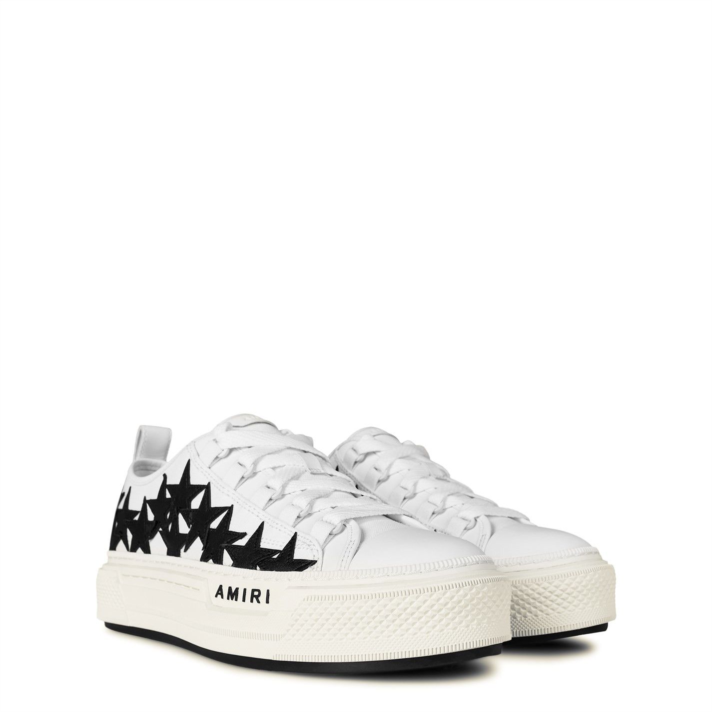 Amiri AMIRI Stars Court Canvas Sneakers Size US 10 / EU 43 - 4 Thumbnail