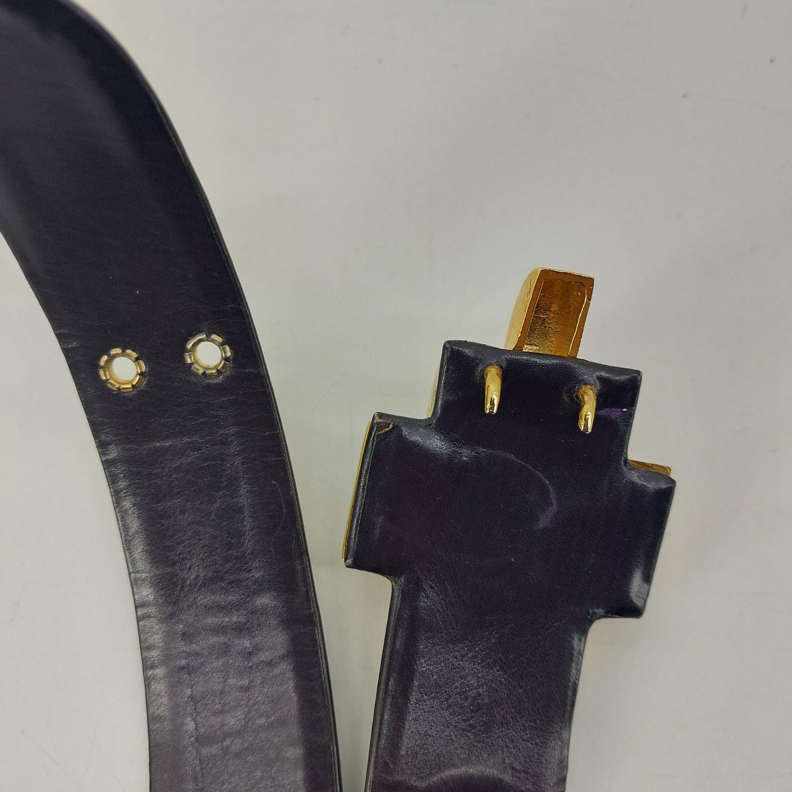 Judith Leiber Judith Leiber Amethyst Gem Deep Purple Belt Expandable OS Size ONE SIZE - 9 Thumbnail