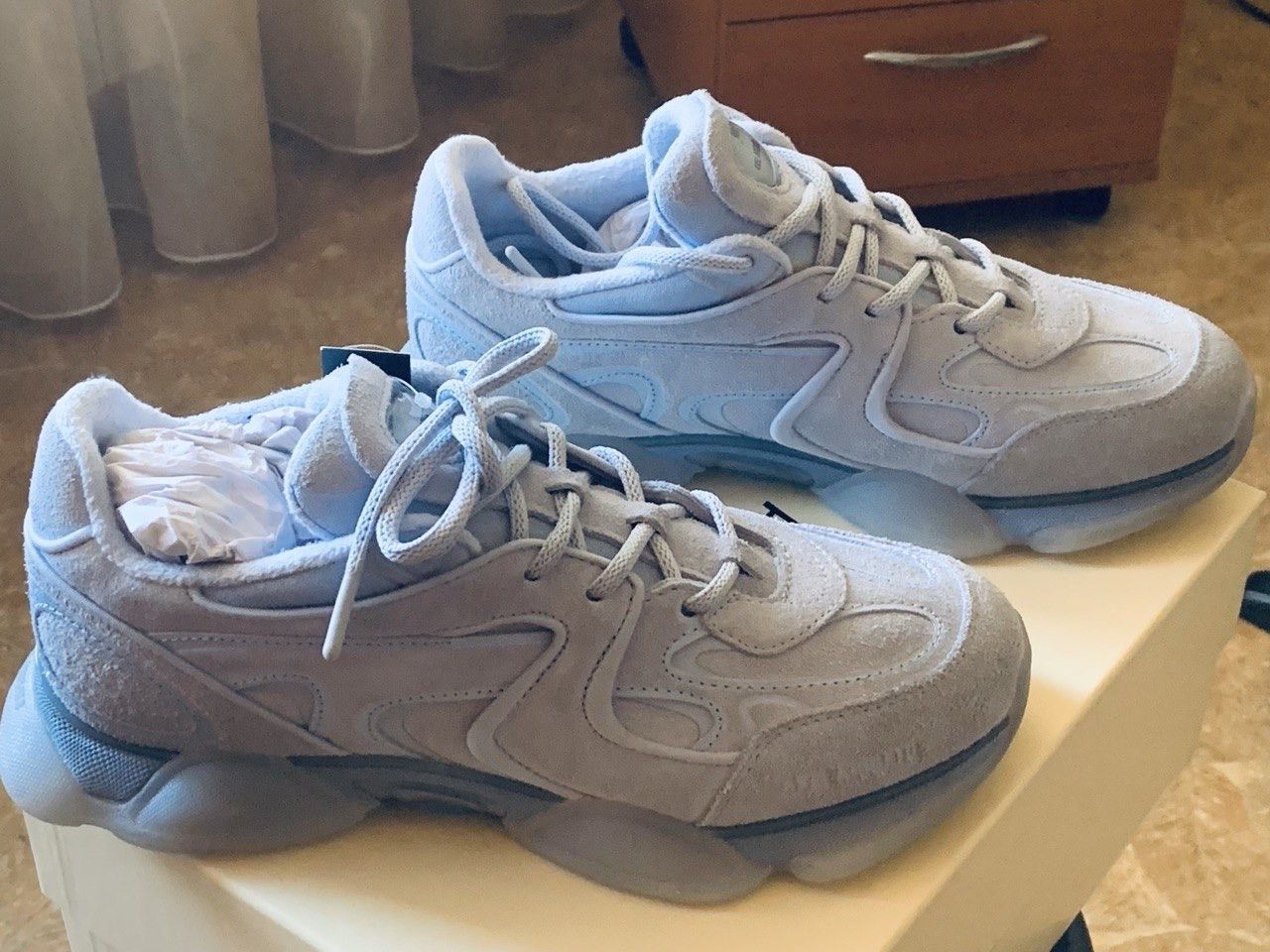 Axel Arigato Axel Arigato - Eris Light Blue Sneakers Size US 8 / EU 41 - 3 Thumbnail