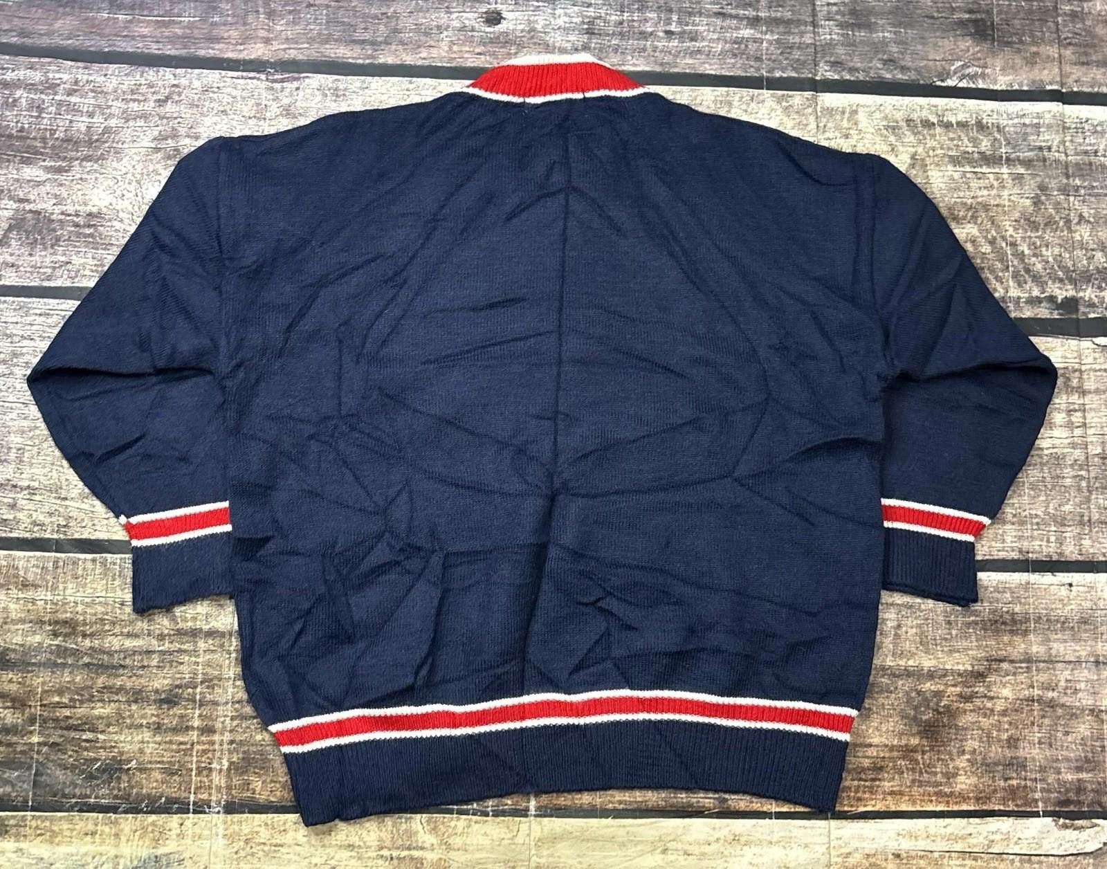 Cyderhouse Cider Sweater Womens 2XL Bear Buttons Pullover Navy Size XXL / US 16-18 / IT 52-54 - 3 Thumbnail