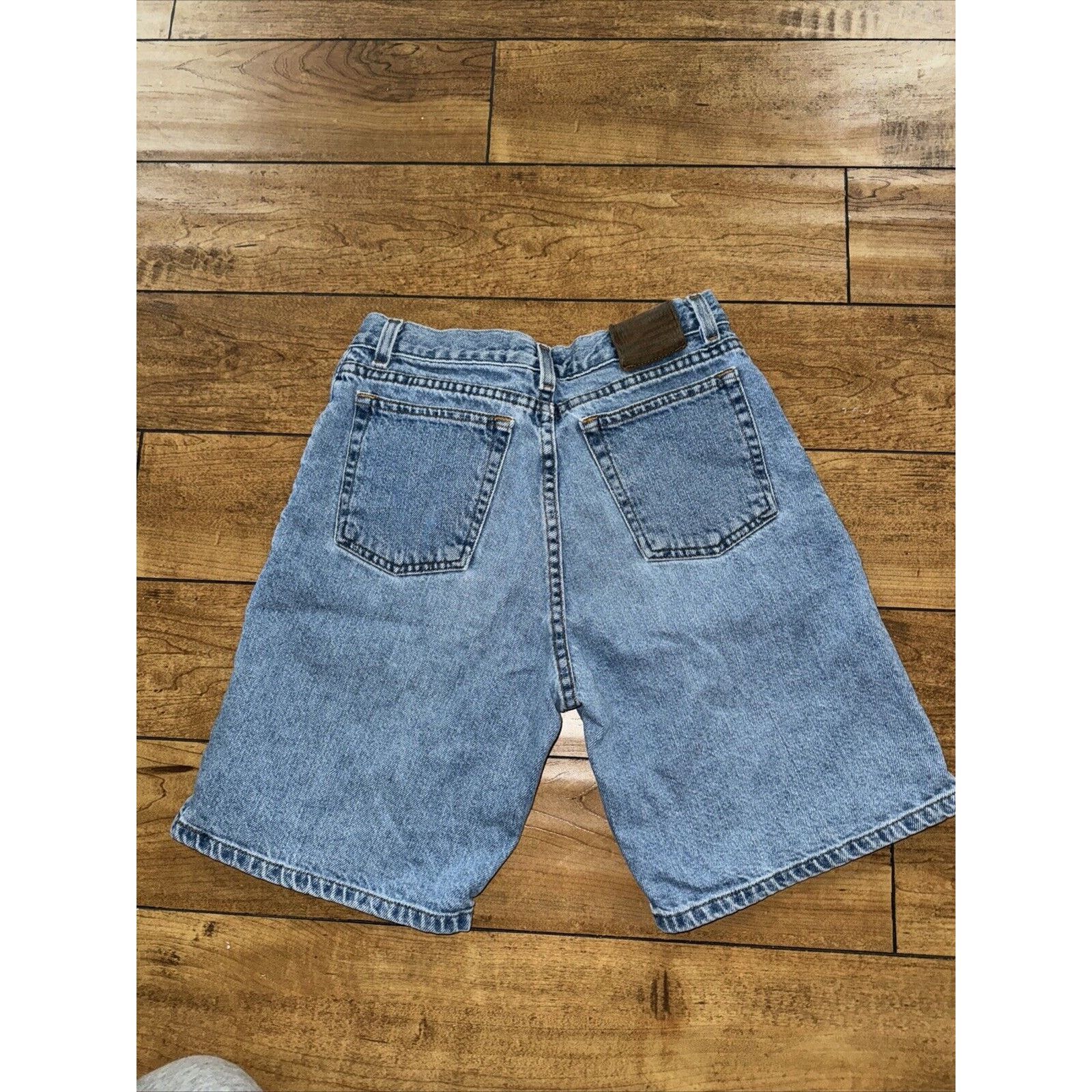 Ralph Lauren × Vintage Ralph Lauren Denim Shorts Blue Size 14 24 In Waistband Size 24" / US 00 / IT 34 - 3 Thumbnail