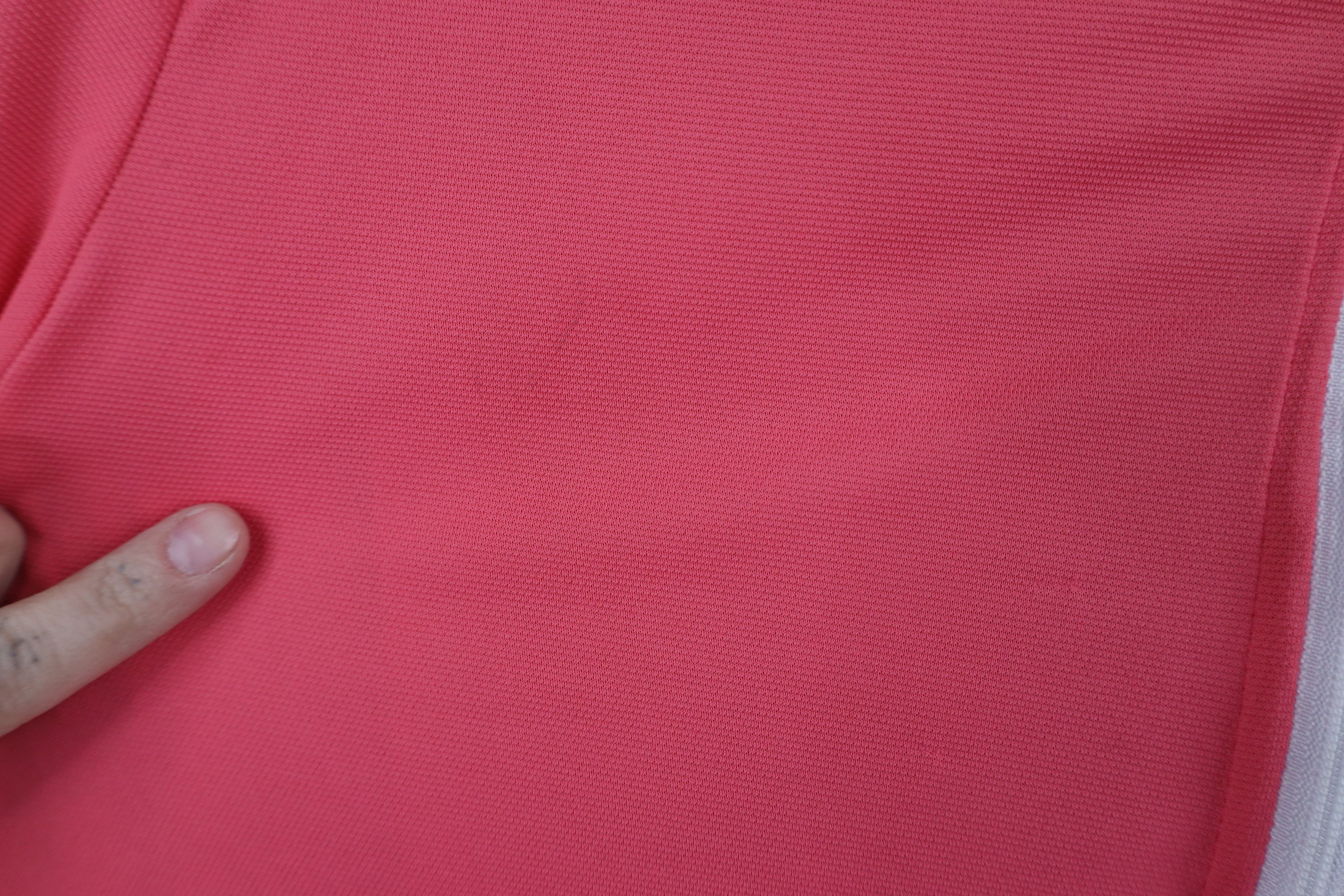 Vintage HiHo Beachwear Stretch Half Zip Pullover Top Jacket Pink Size L / US 10 / IT 46 - 8 Thumbnail
