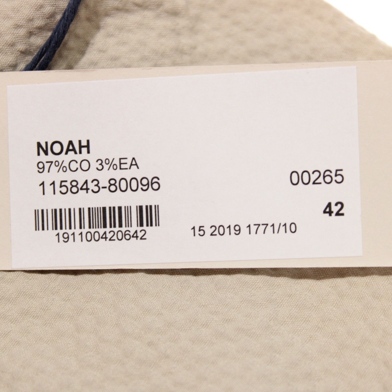 Zanella Zanella New with tags Chino Size 42 US In Beige Size US 42 / EU 58 - 4 Thumbnail