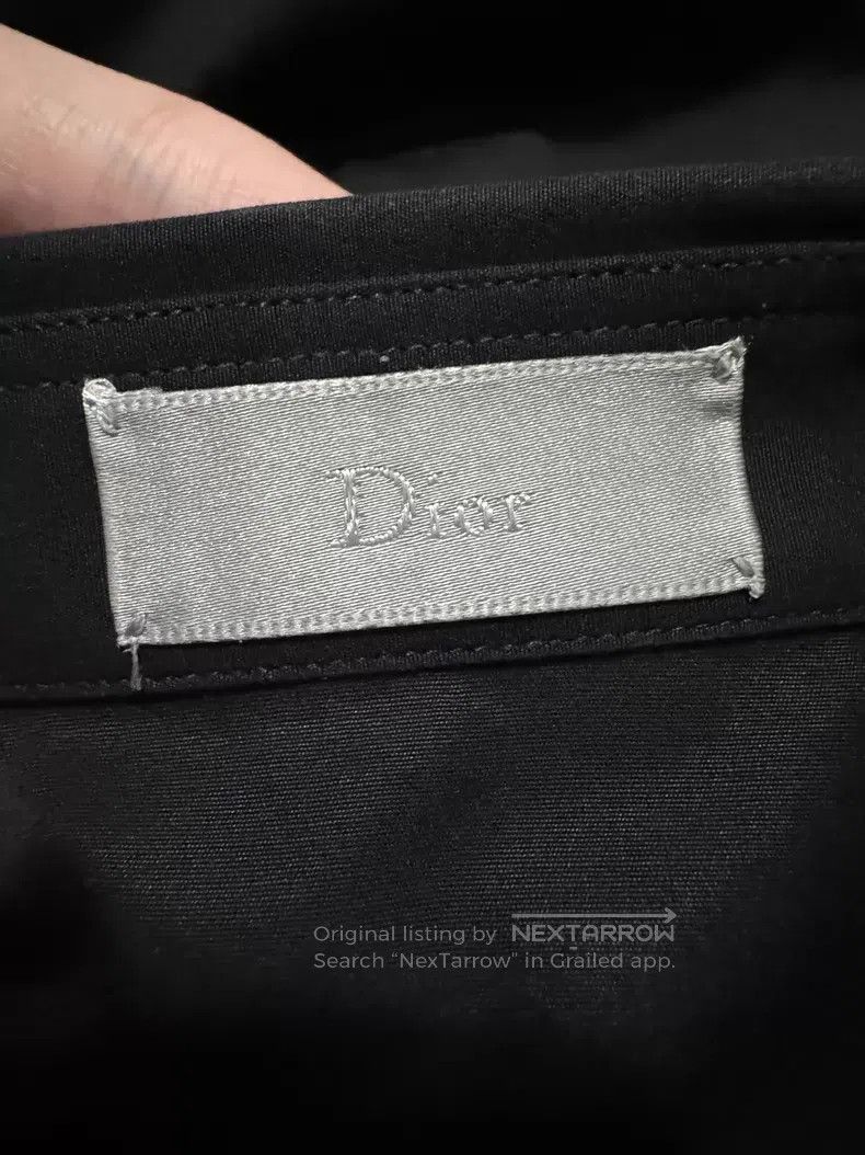 Dior Dior Size 38 Black Samurai Cotton Poplin Little Bee Shirt Size US M / EU 48-50 / 2 - 6 Thumbnail