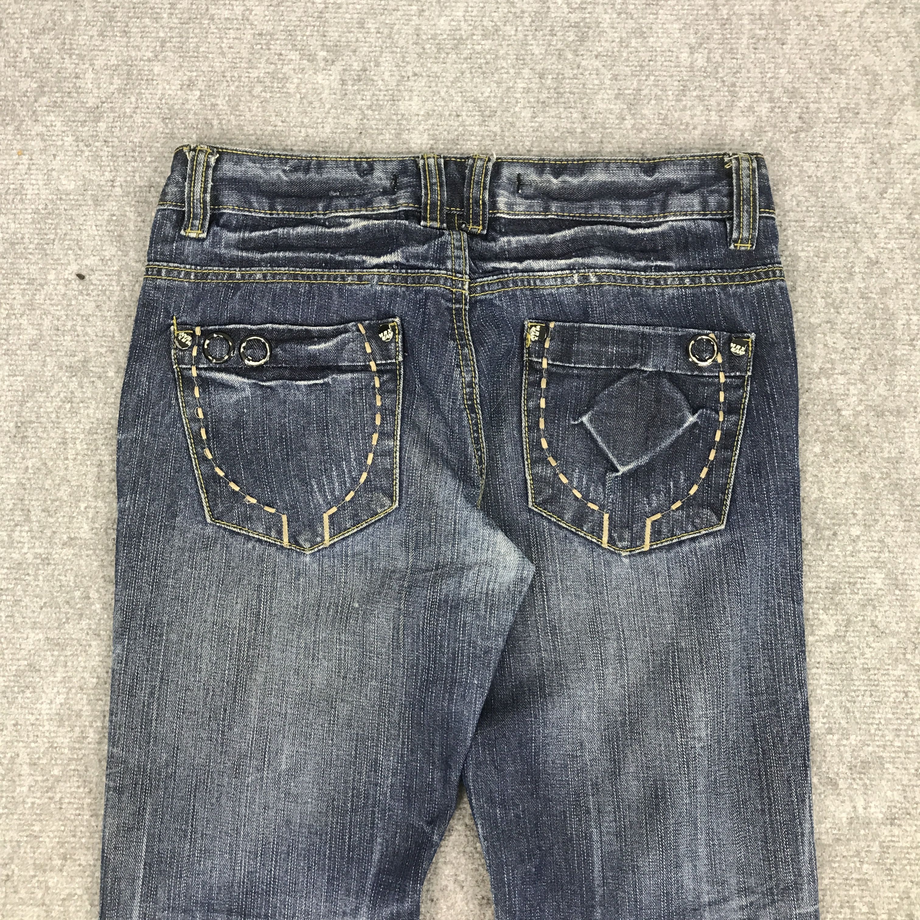 Designer × Japanese Brand FLARE YUKI DENIM JAPAN STYLE BOOTCUT JEANS Size US 29 - 5 Thumbnail