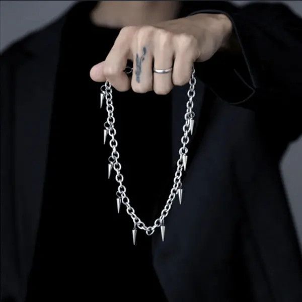 Jewelry Drippy Chain Link Necklace Size ONE SIZE - 6 Thumbnail