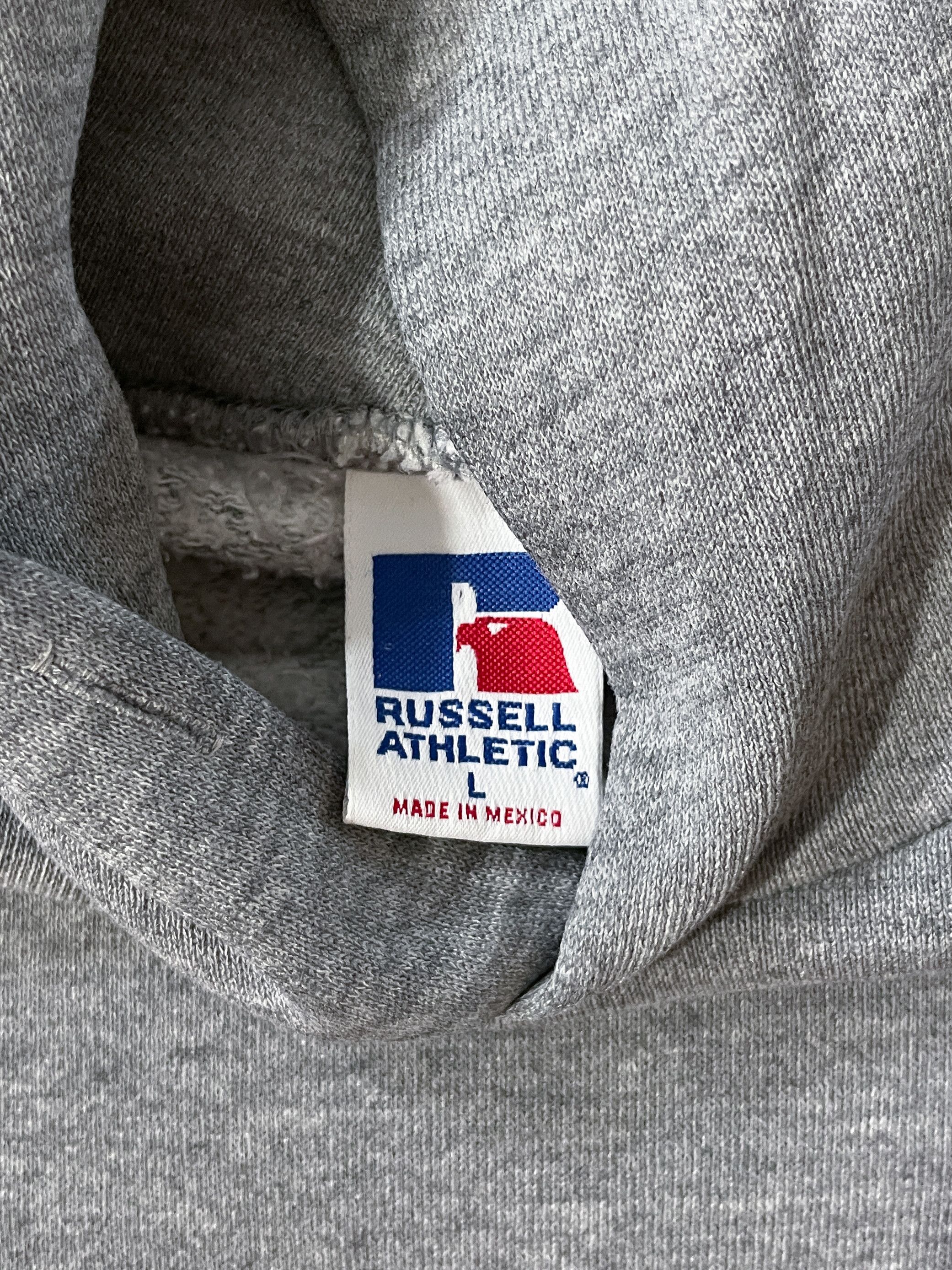 Russell Athletic × Vintage 90s Boxy University of Manitoba Russell Athletic Sweatshirt Size US L / EU 52-54 / 3 - 3 Thumbnail