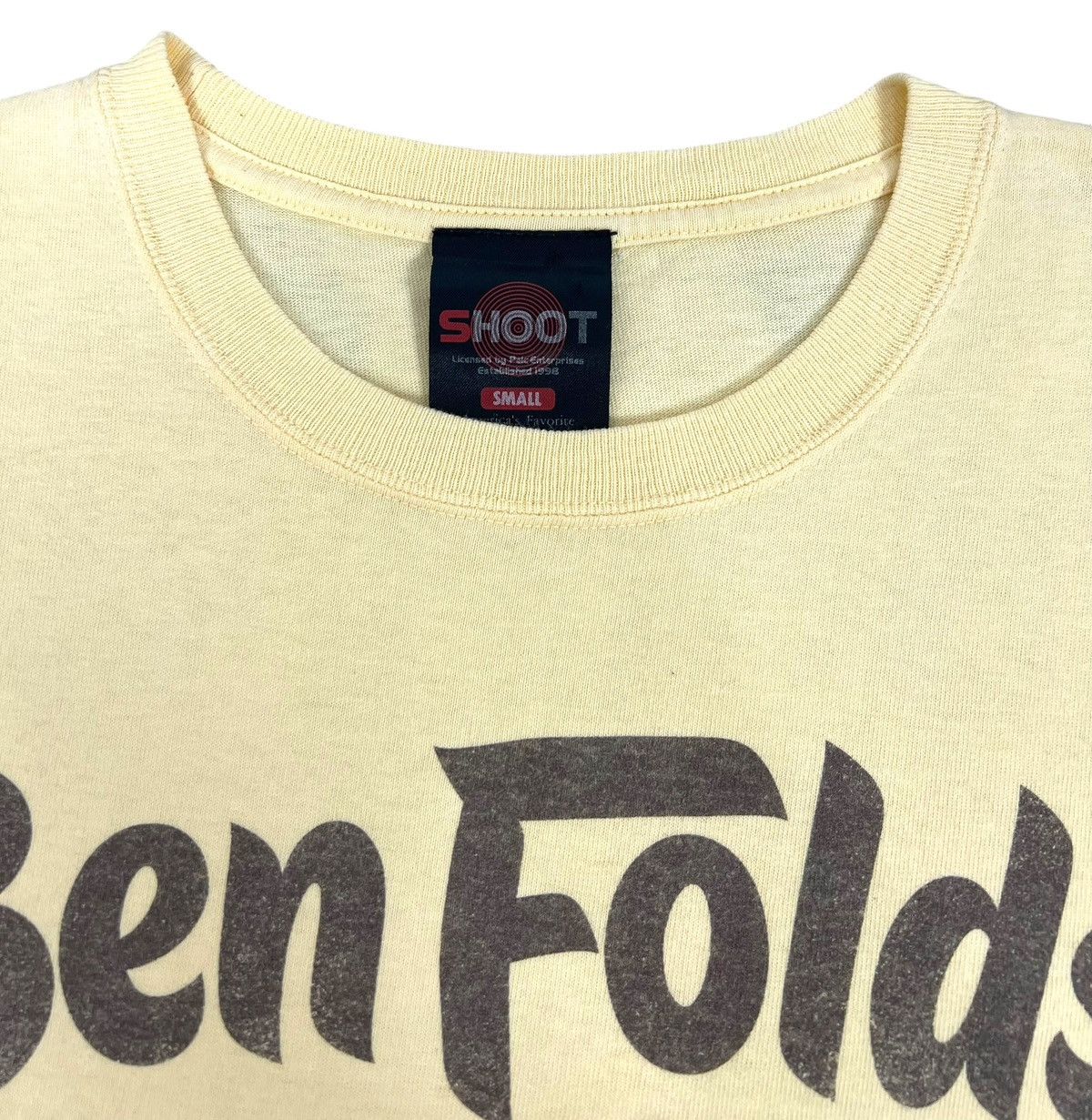 Band Tees Ben Folds Nick Hornby World Lonely Eve Tour tee Size US S / EU 44-46 / 1 - 5 Thumbnail