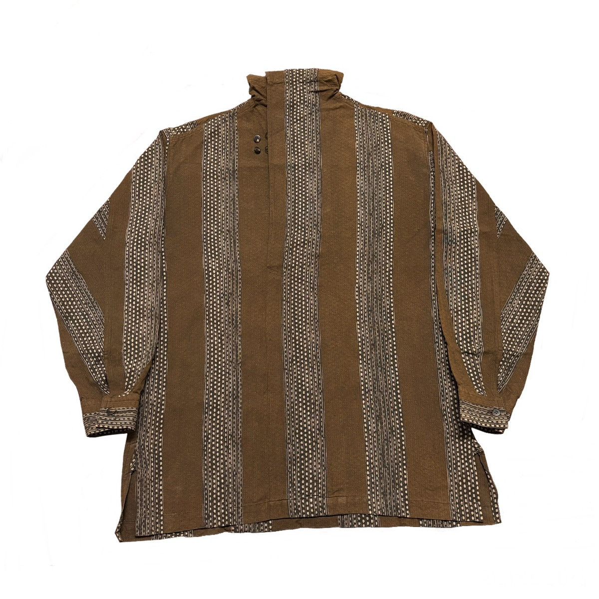 Issey Miyake A/W 1984 Sashiko Pullover Tunic L/S Size US XL / EU 56 / 4 - 2 Thumbnail