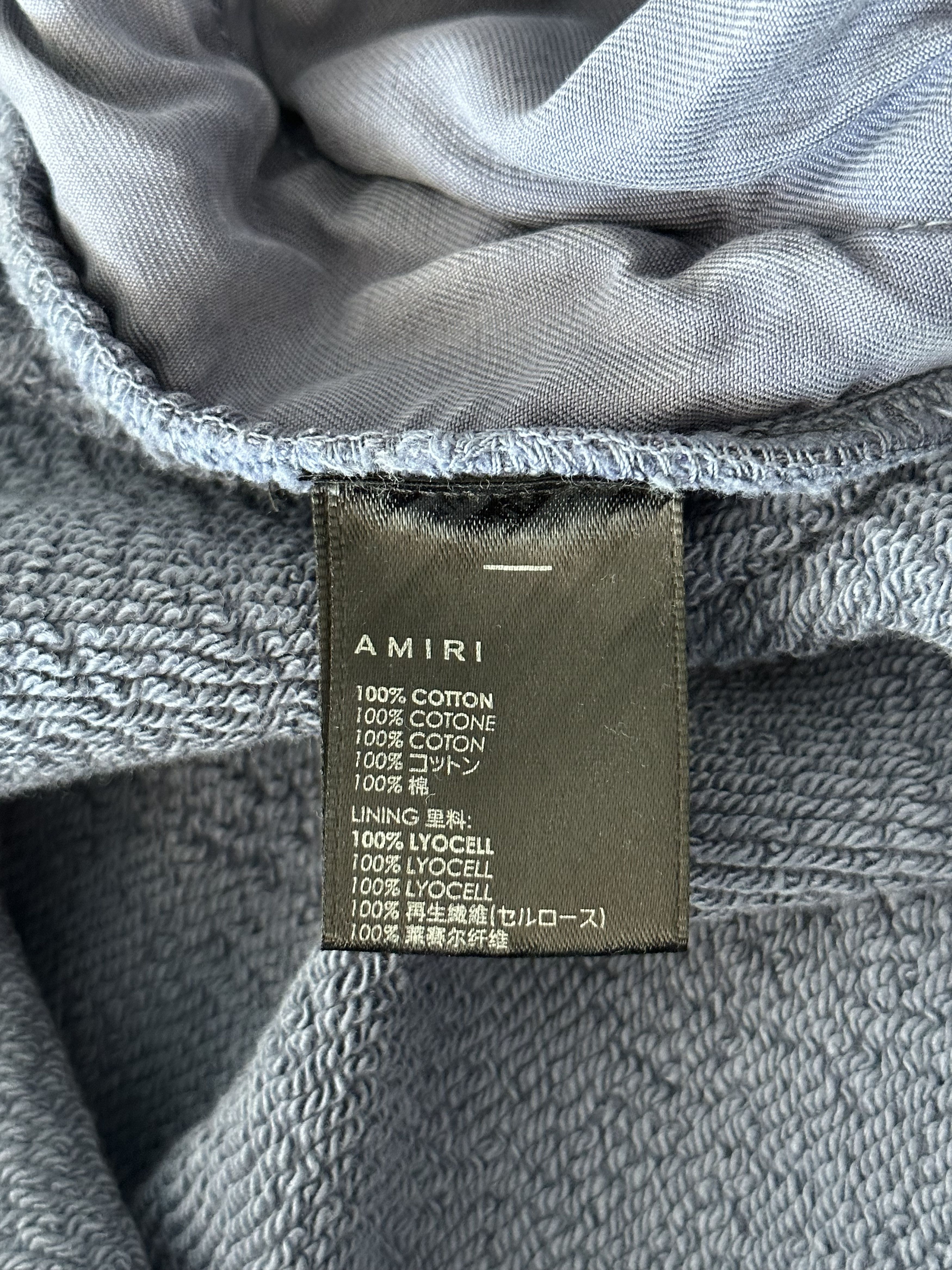 Amiri Amiri Blue & White 22 Logo Shorts Size US 38 / EU 54 - 3 Thumbnail