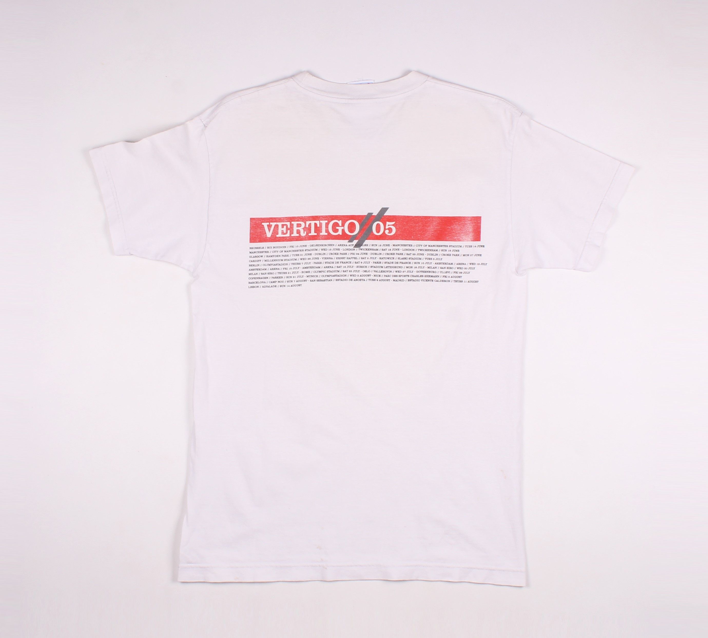 Band Tees Vintage 2005 U 2 Vertigo Short Sleeve Tee Size US M / EU 48-50 / 2 - 9 Thumbnail