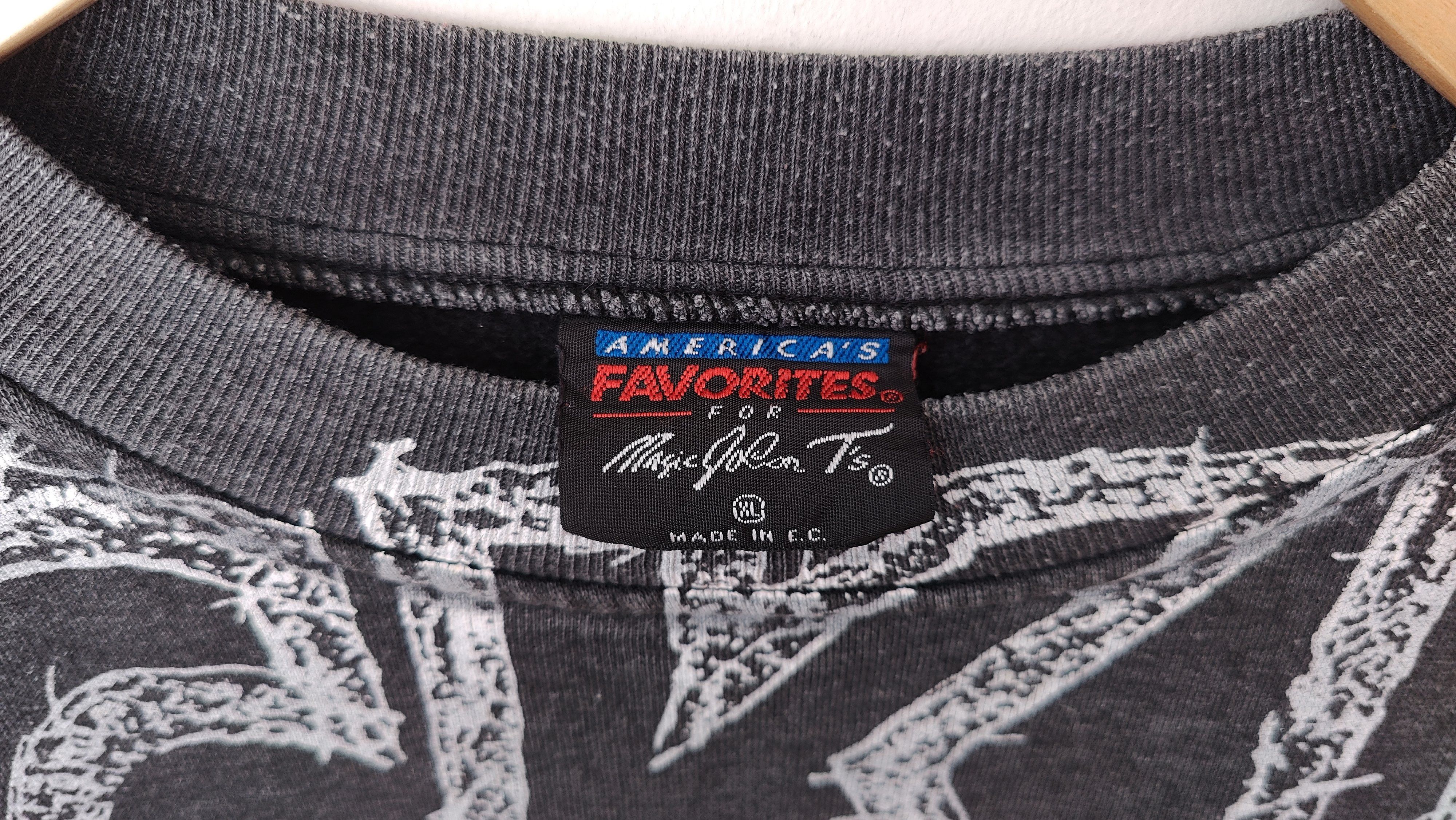 NBA Rare 90s Houston Rockets by Magic Johnson AOP Sweatshirt Size US XL / EU 56 / 4 - 7 Thumbnail
