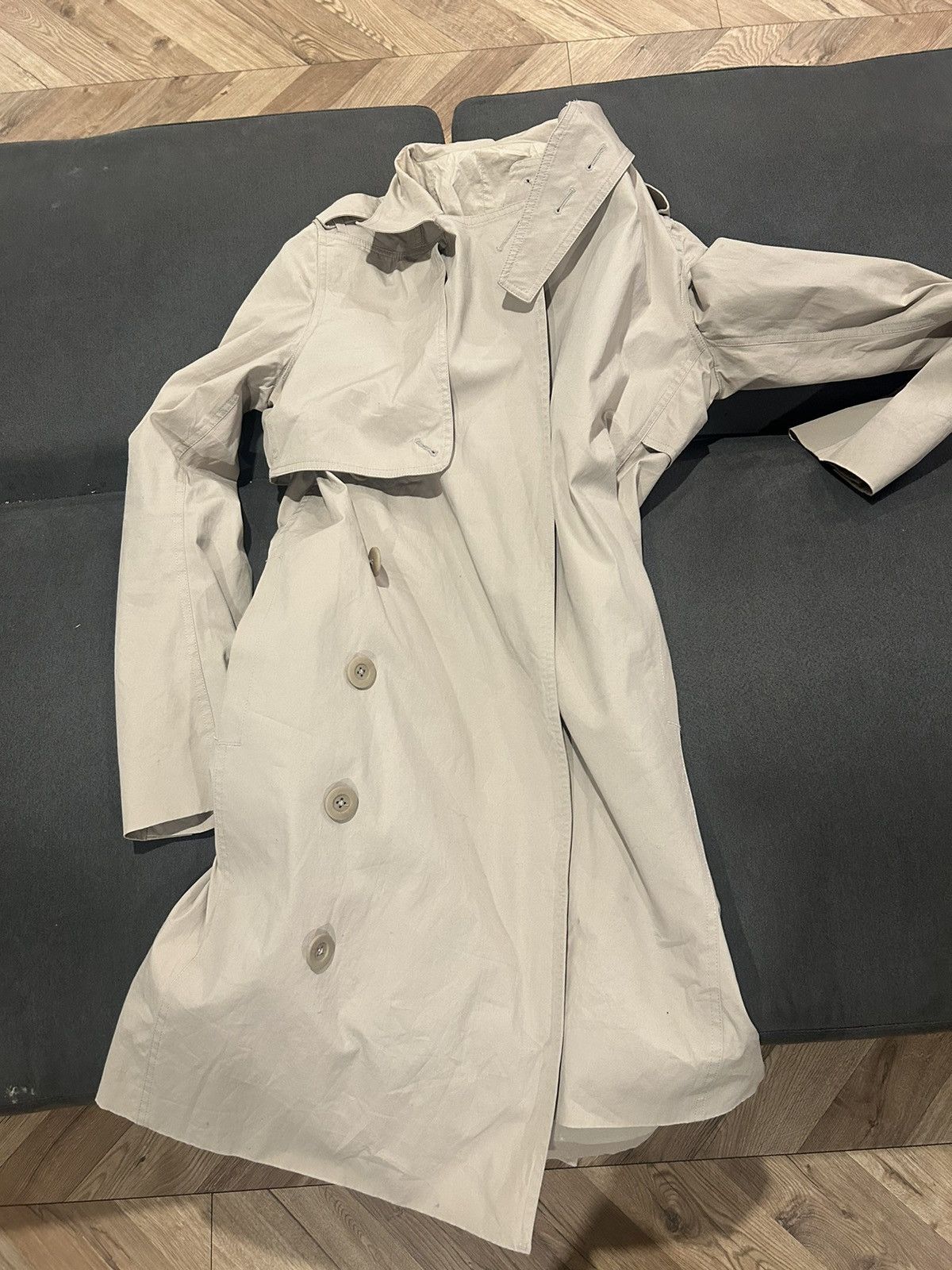 Rick Owens Rick Owens FW’16 Mastadon Trench Coat Size US M / EU 48-50 / 2 - 11 Thumbnail