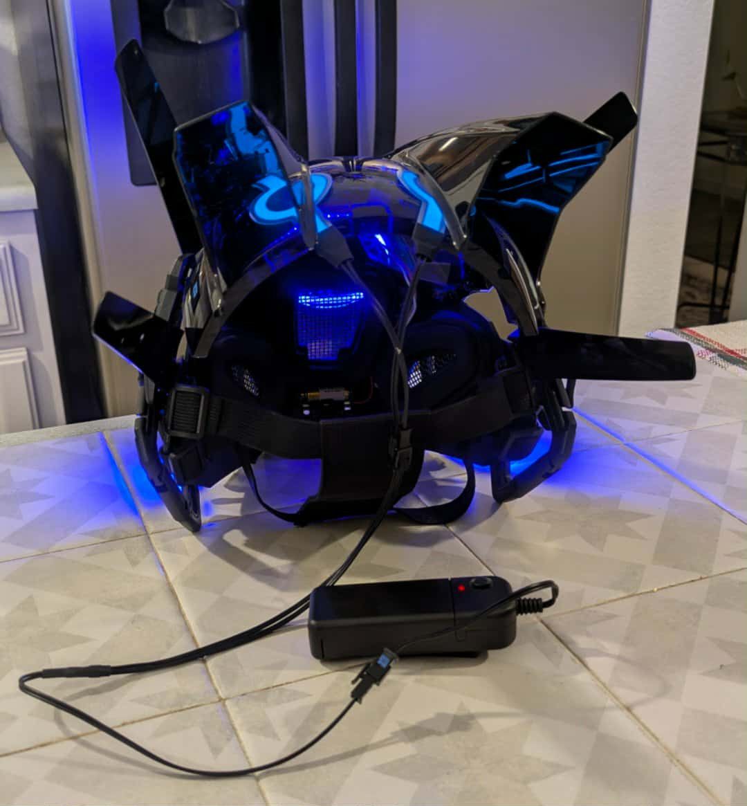 Other Cyberpunk / Rave / Techwear LED Helmet | Mask & Balaclava Size ONE SIZE - 3 Thumbnail
