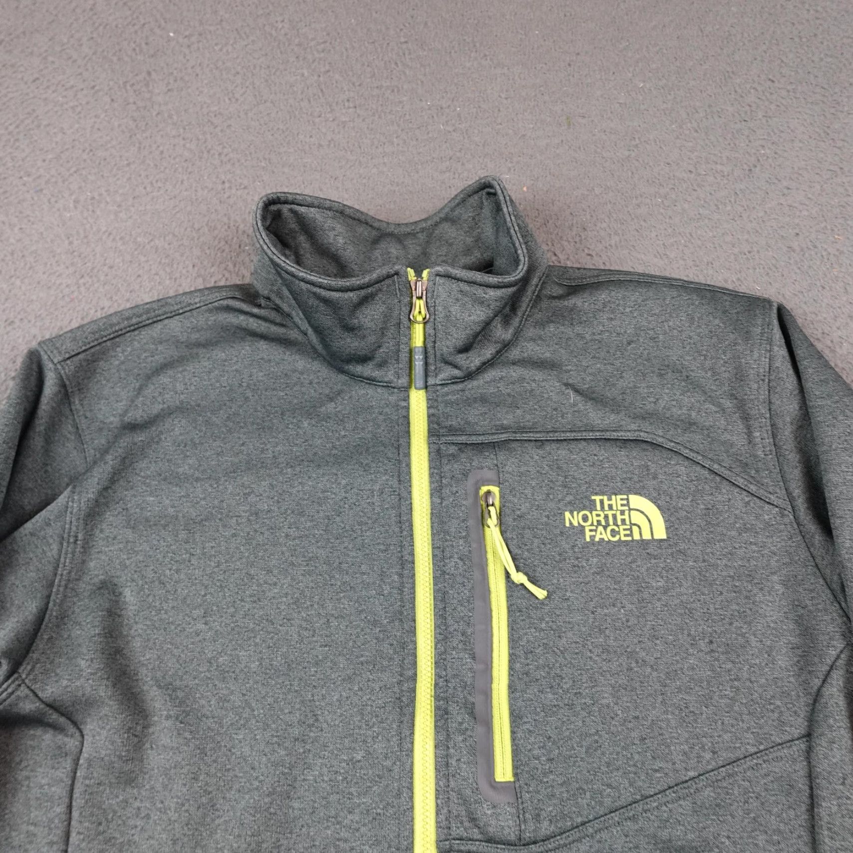 The North Face The North Face Sweater Mens Medium Gray 1/4 Zip Fleece Pullover Chest Pocket Size US M / EU 48-50 / 2 - 4 Thumbnail