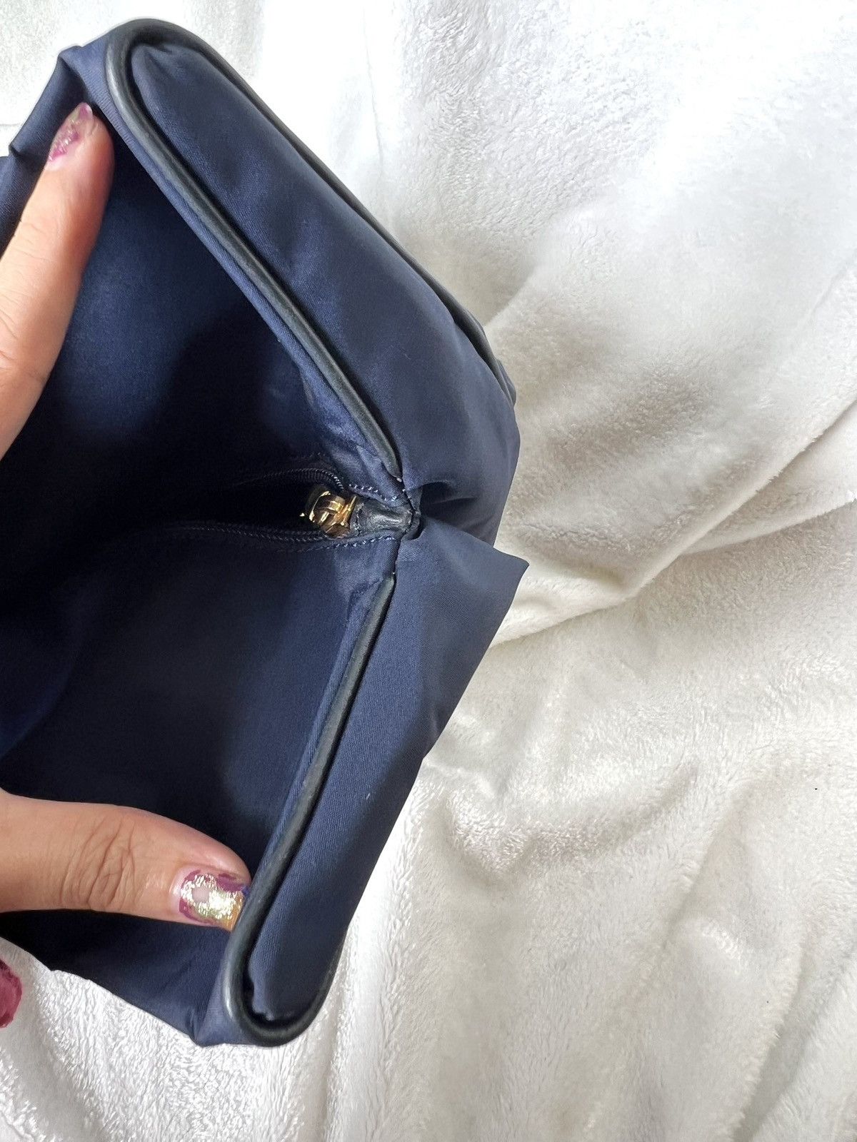 Moschino Moschino Nylon Large Tote – Navy Size ONE SIZE - 15 Thumbnail